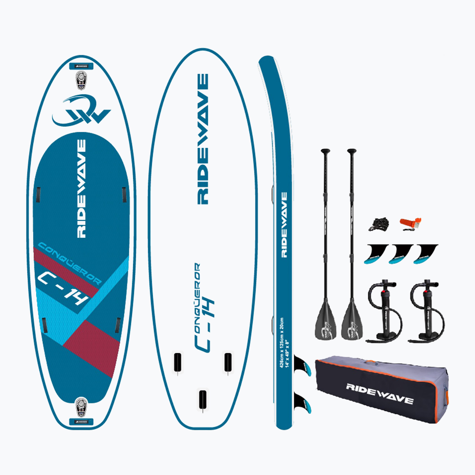 Deska SUP RIDEWAVE Conqueror C-17