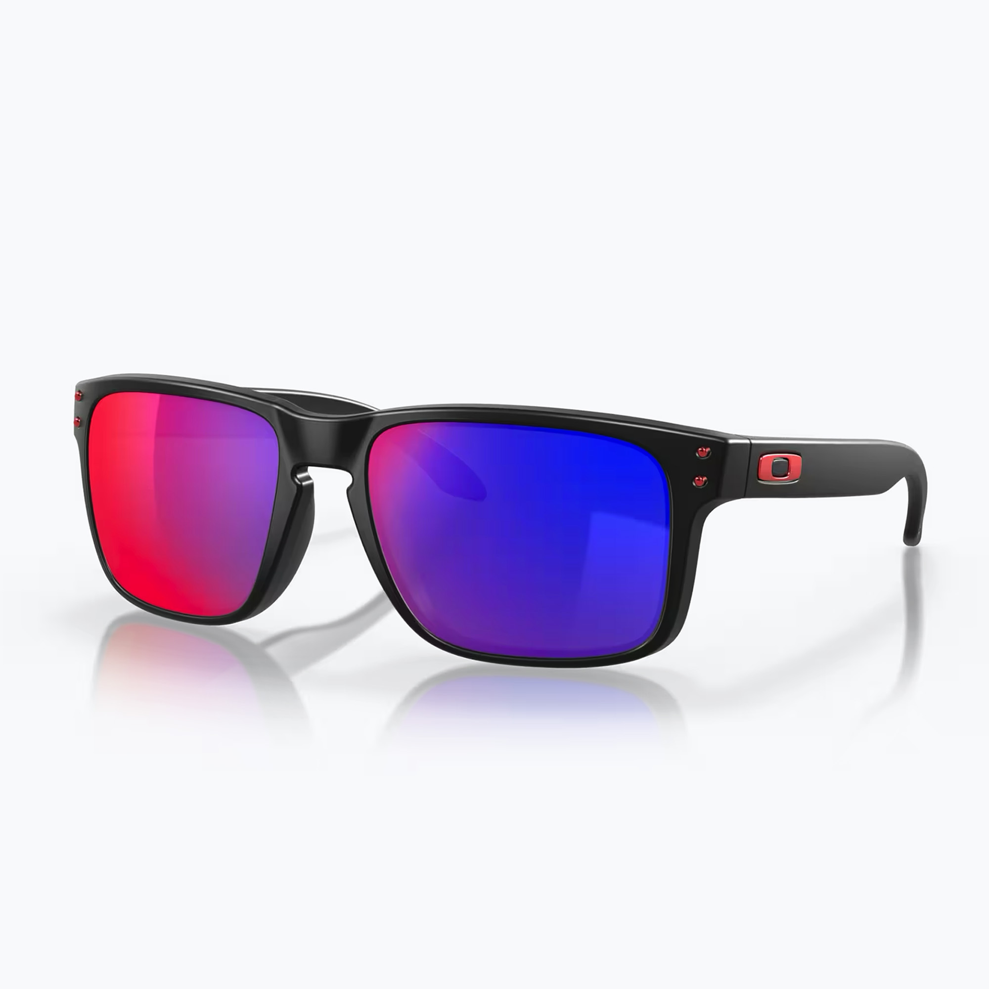 Okulary przeciwsłoneczne Oakley Holbrook matte black/positive red iridium 