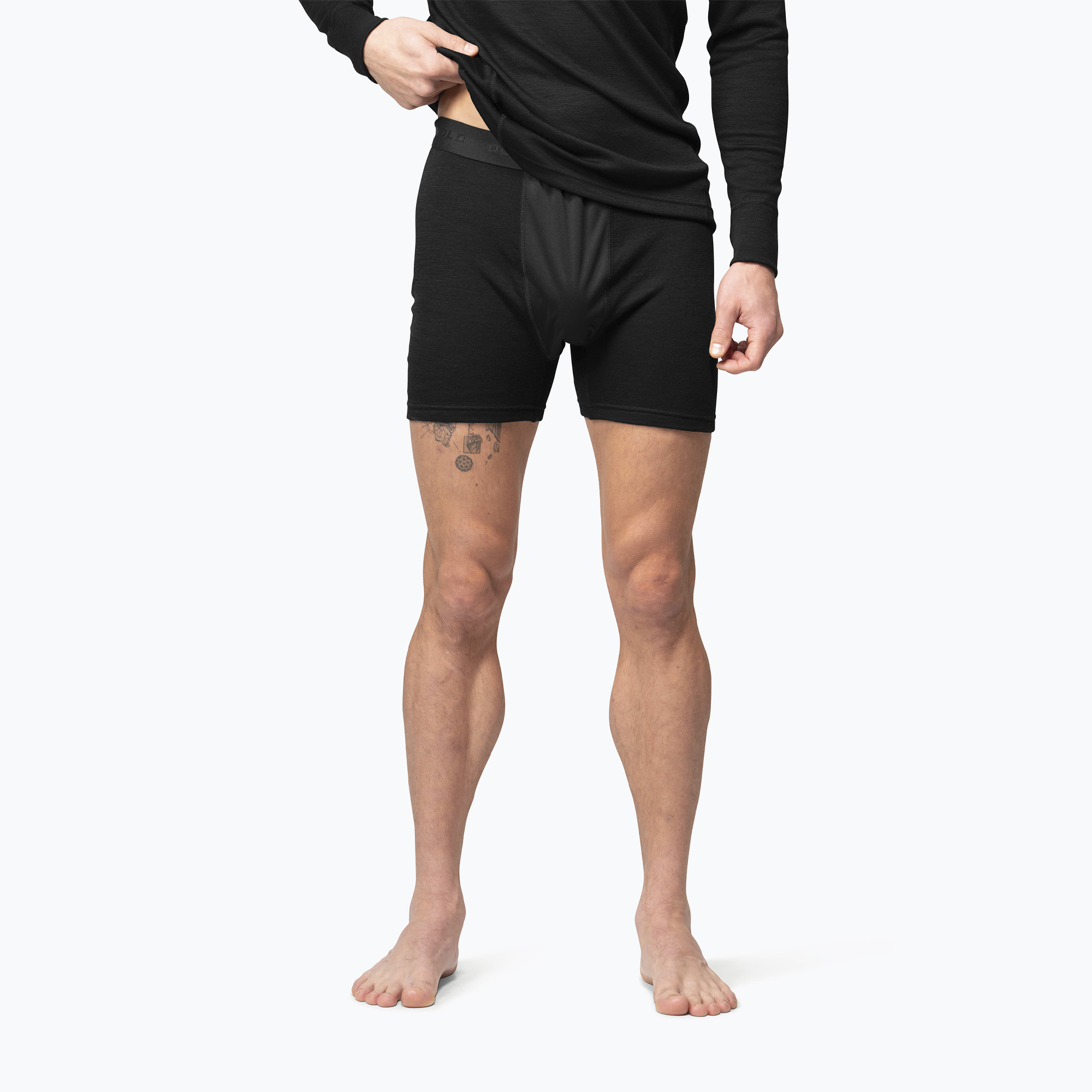 Мъжки термобоксерки Devold Duo Active Merino 205 Boxer black