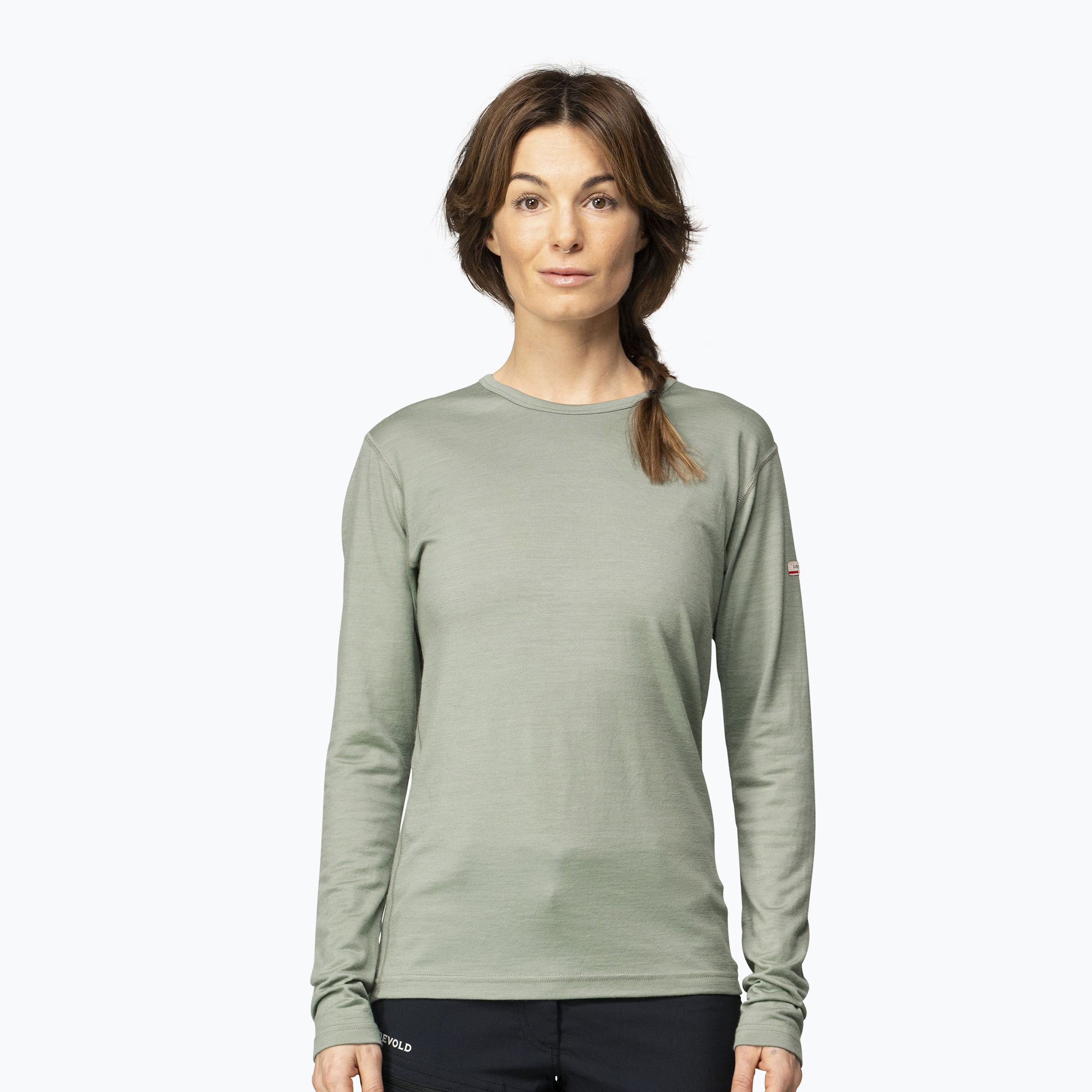 Dámska termo bielizeň Devold Breeze Plus Merino 200 fog