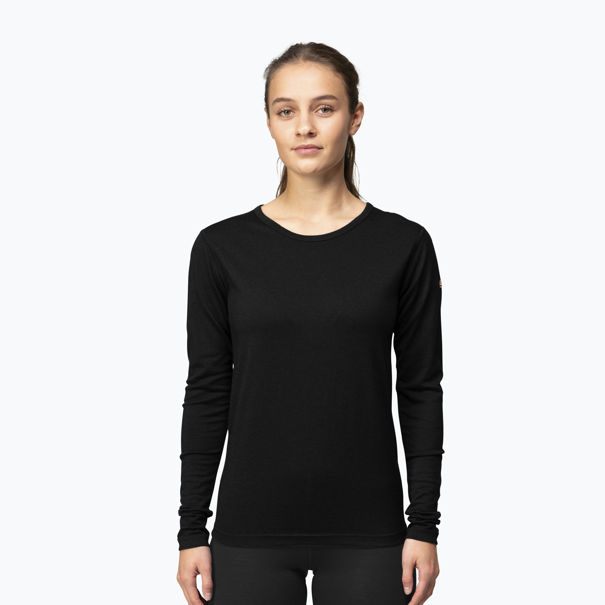 Dámska termo bielizeň Devold Breeze Plus Merino 200 black