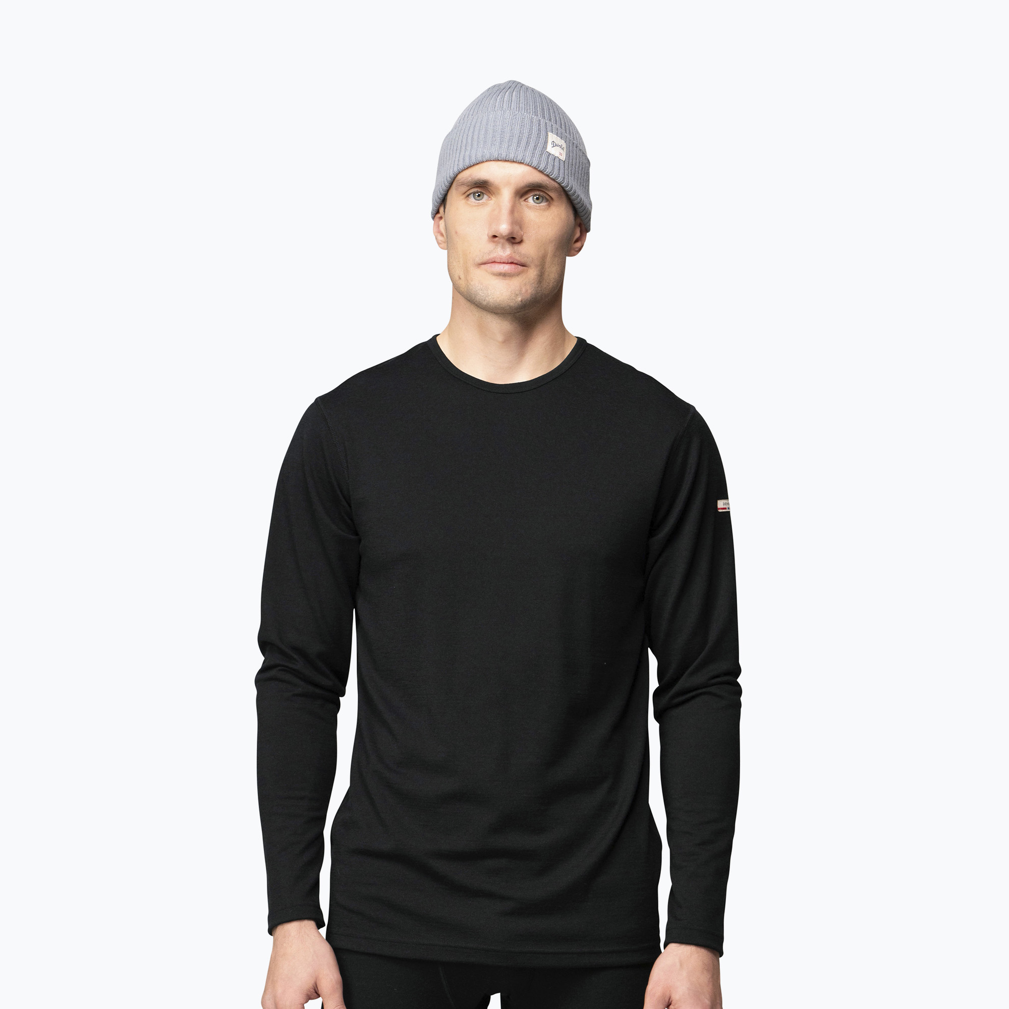 Мъжки термоактивен суитшърт Devold Breeze Plus Merino 200 black
