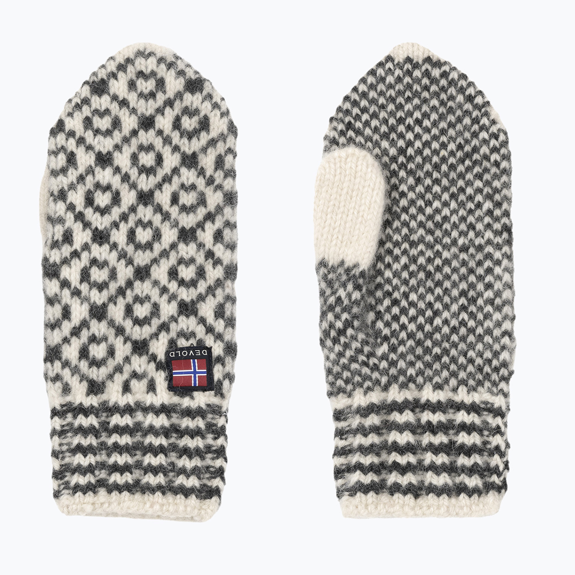 Ръкавици Devold Svalbard Wool Mitten offwhite/anthracite