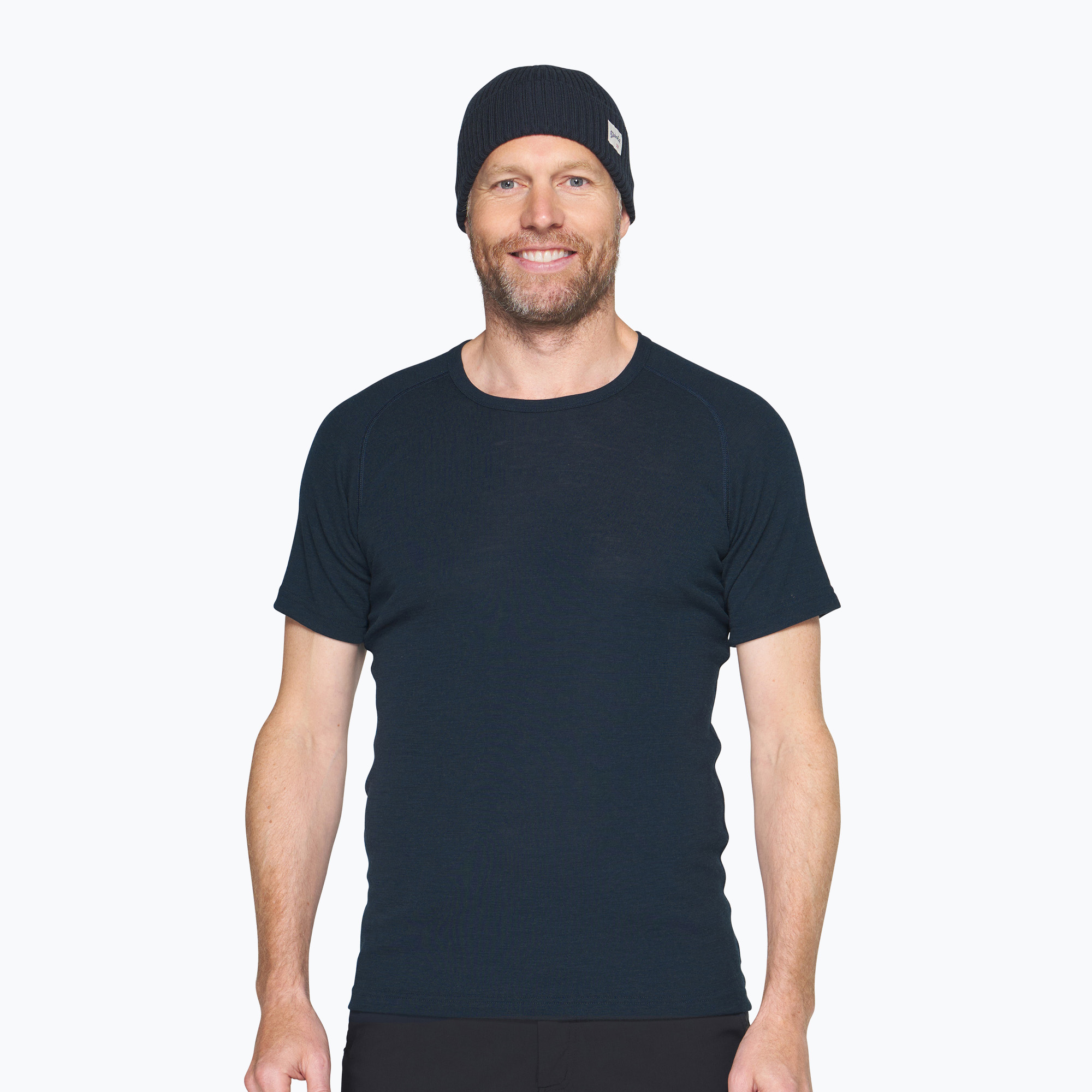 Tricou termoactiv pentru bărbați Devold Adventure Merino 190 Tee Ink