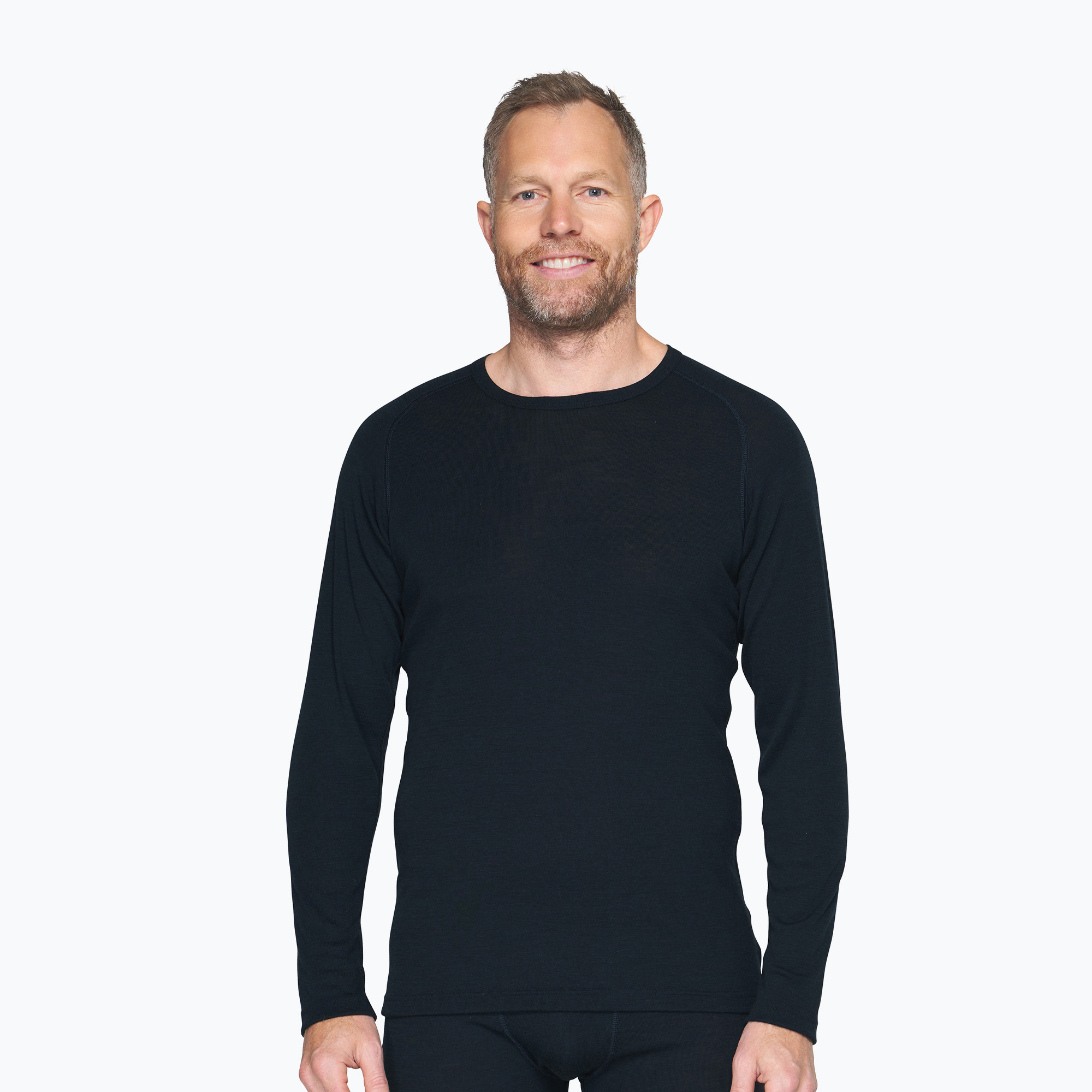 Bluză termoactivă pentru bărbați Devold Adventure Merino 190 ink