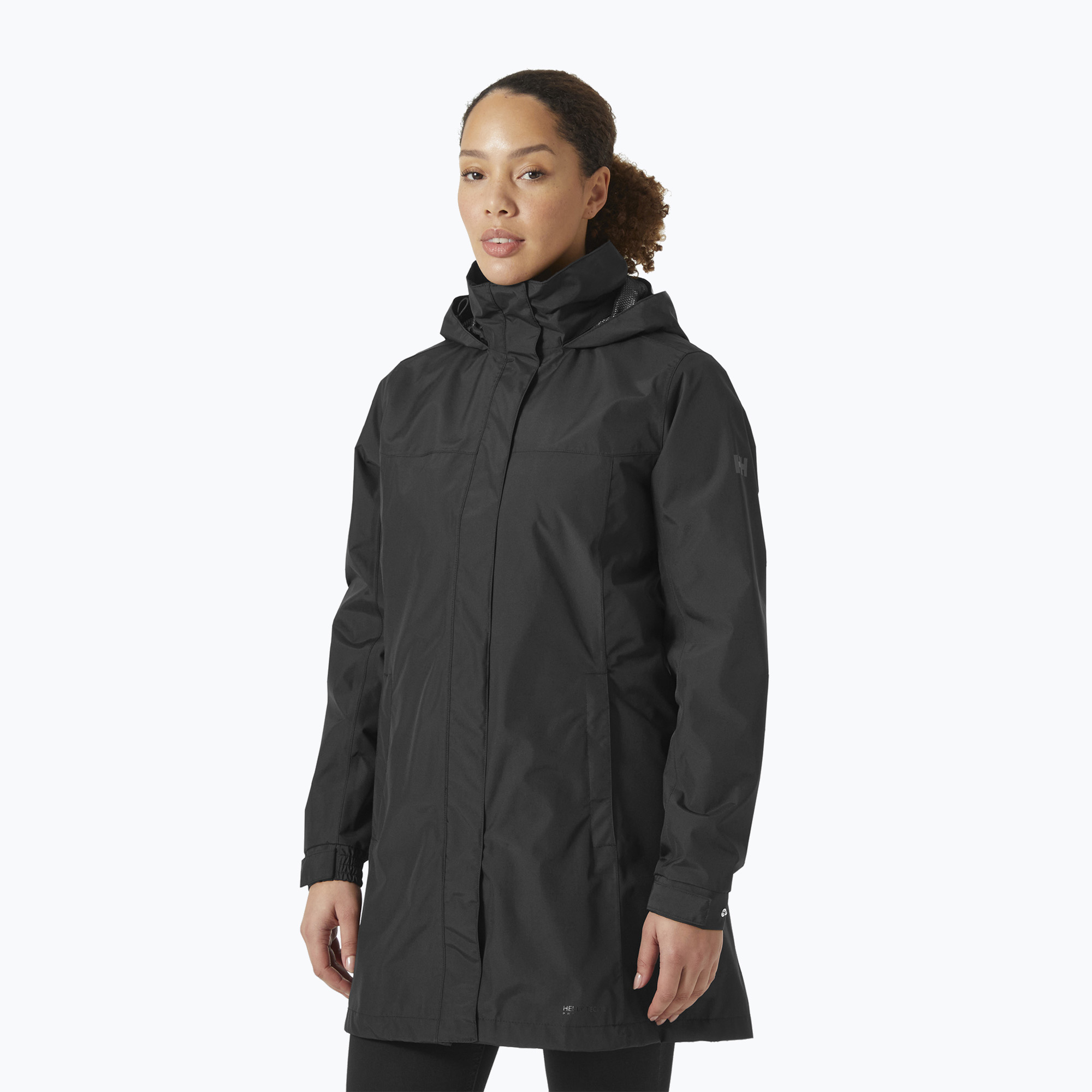 Płaszcz przeciwdeszczowy damski Helly Hansen Aden Long Coat black 