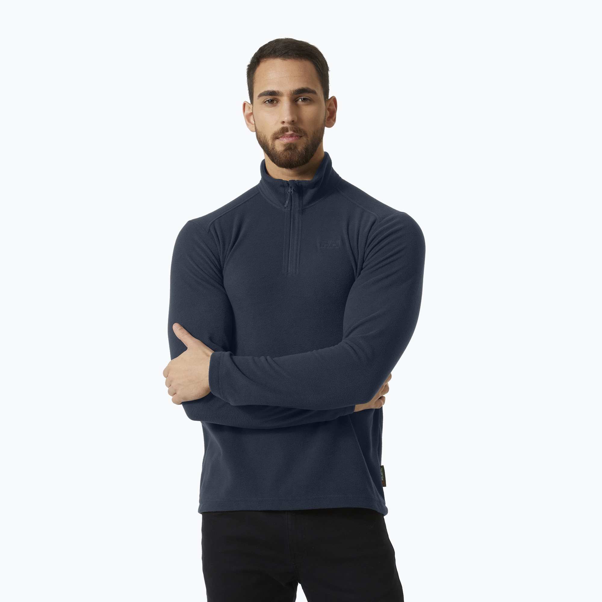 Bluza trekkingowa męska Helly Hansen Daybreaker 1/2 Zip 599 navy 