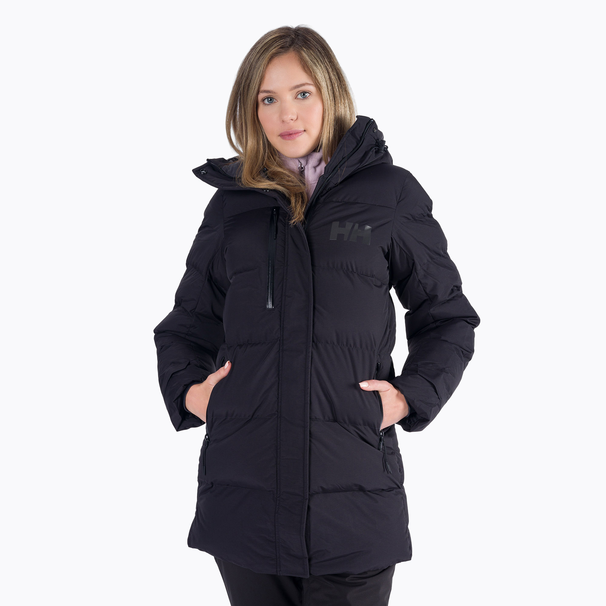 Płaszcz puchowy damski Helly Hansen Adore Puffy Parka black 