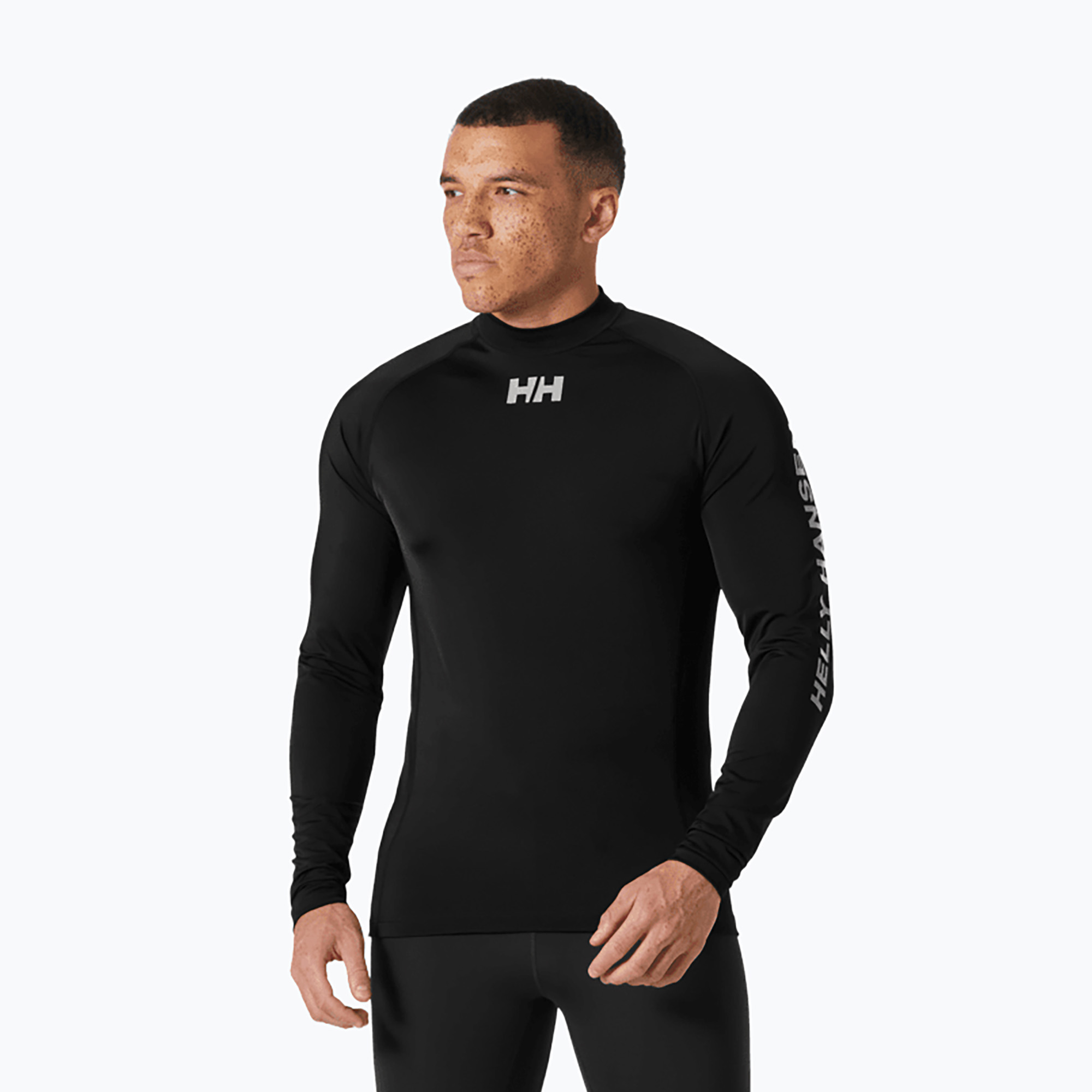 Longsleeve męski Helly Hansen Waterwear Rashguard black 