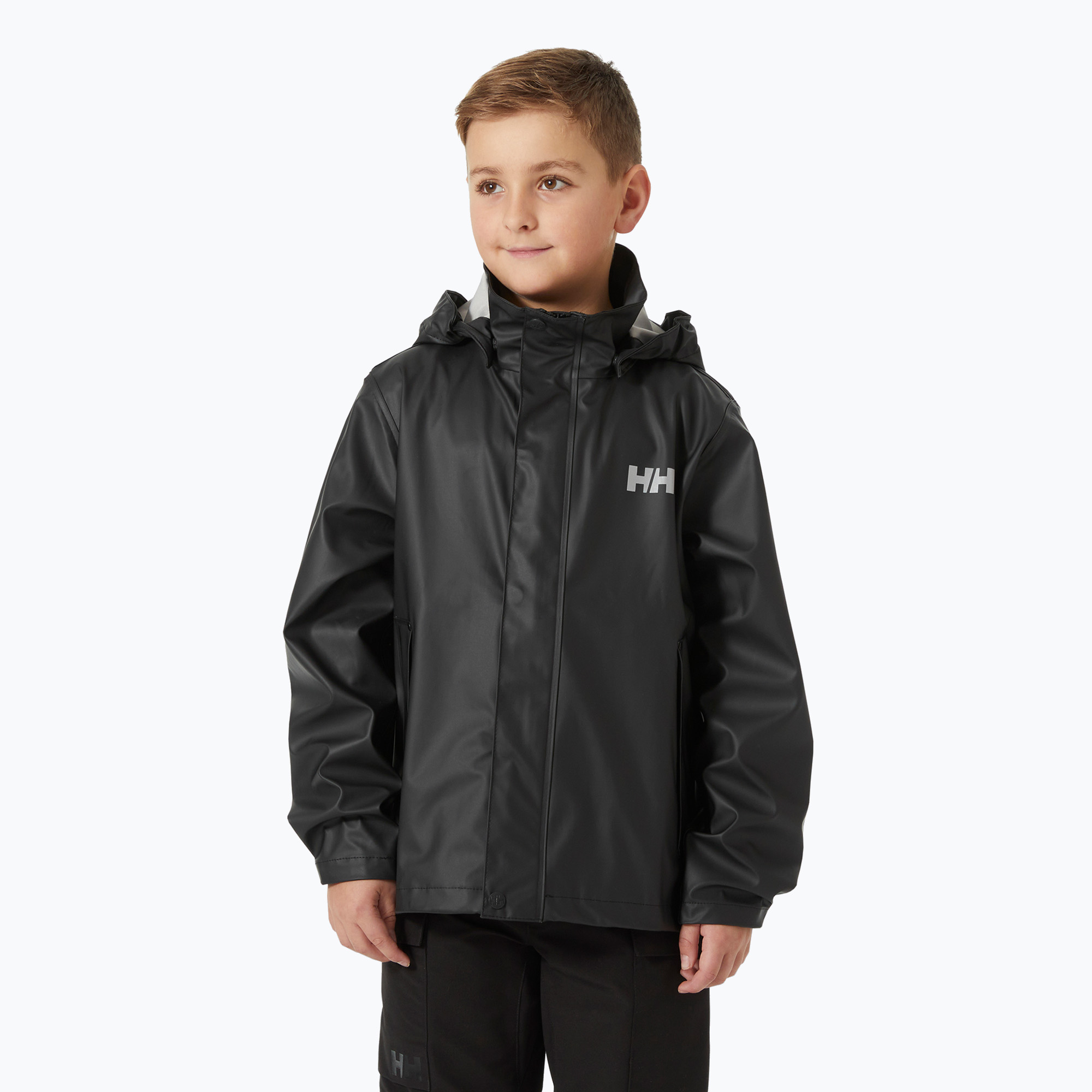 Kurtka żeglarska dziecięca Helly Hansen Moss black 