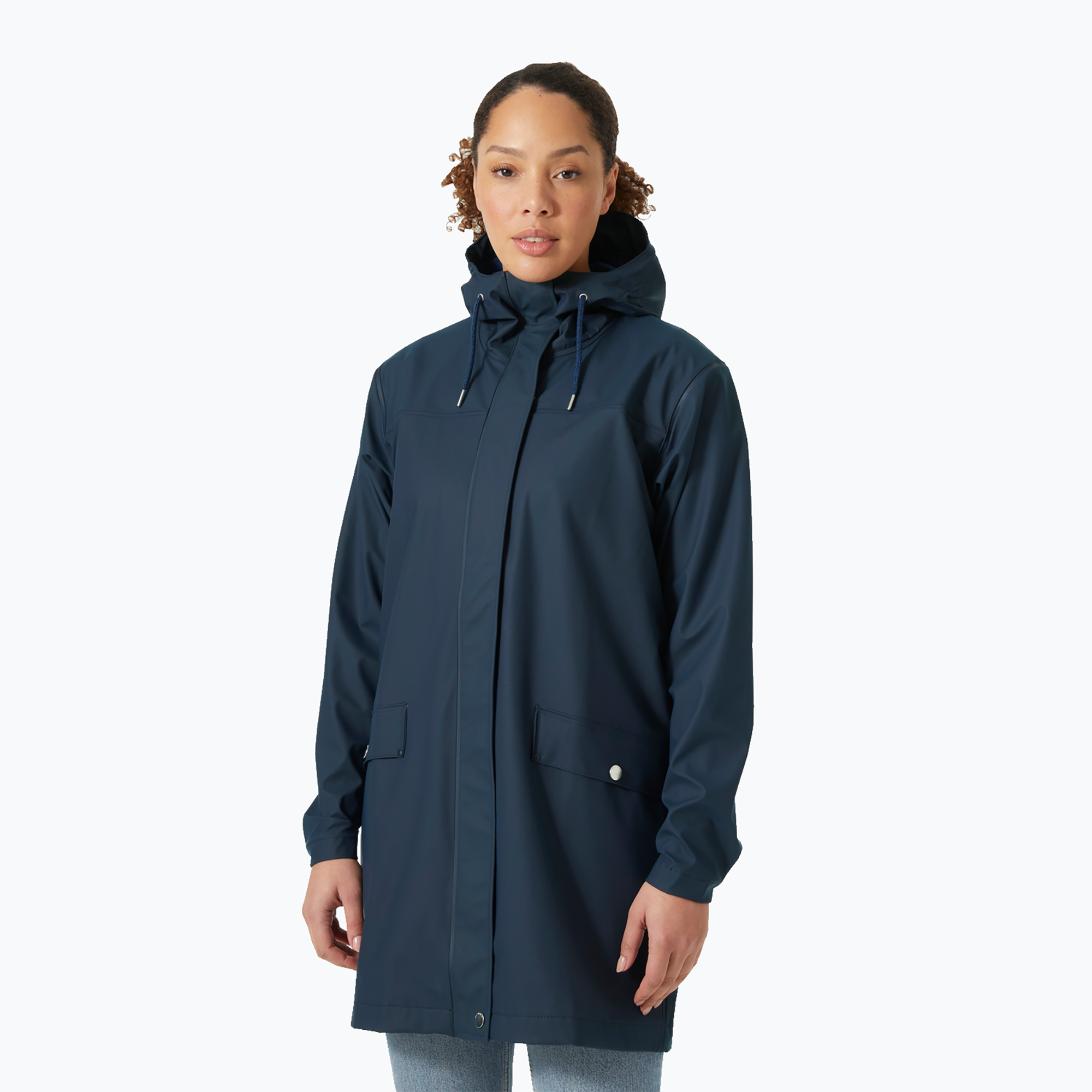 Dámsky pršiplášť Helly Hansen Moss do dažďa navy (Moss Rain Coat 53251_597)