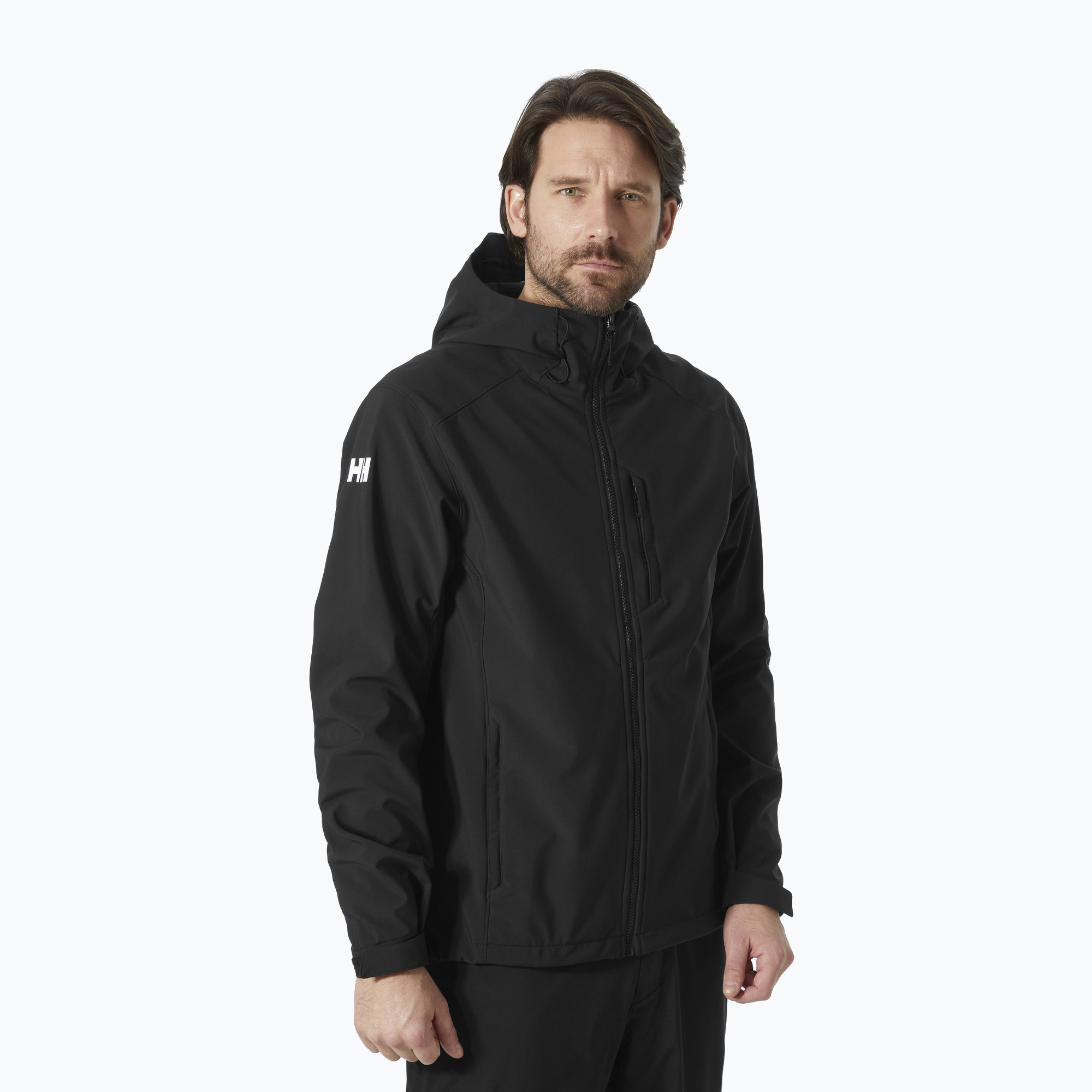 Kurtka softshell męska Helly Hansen Paramount Hooded Softshell black 