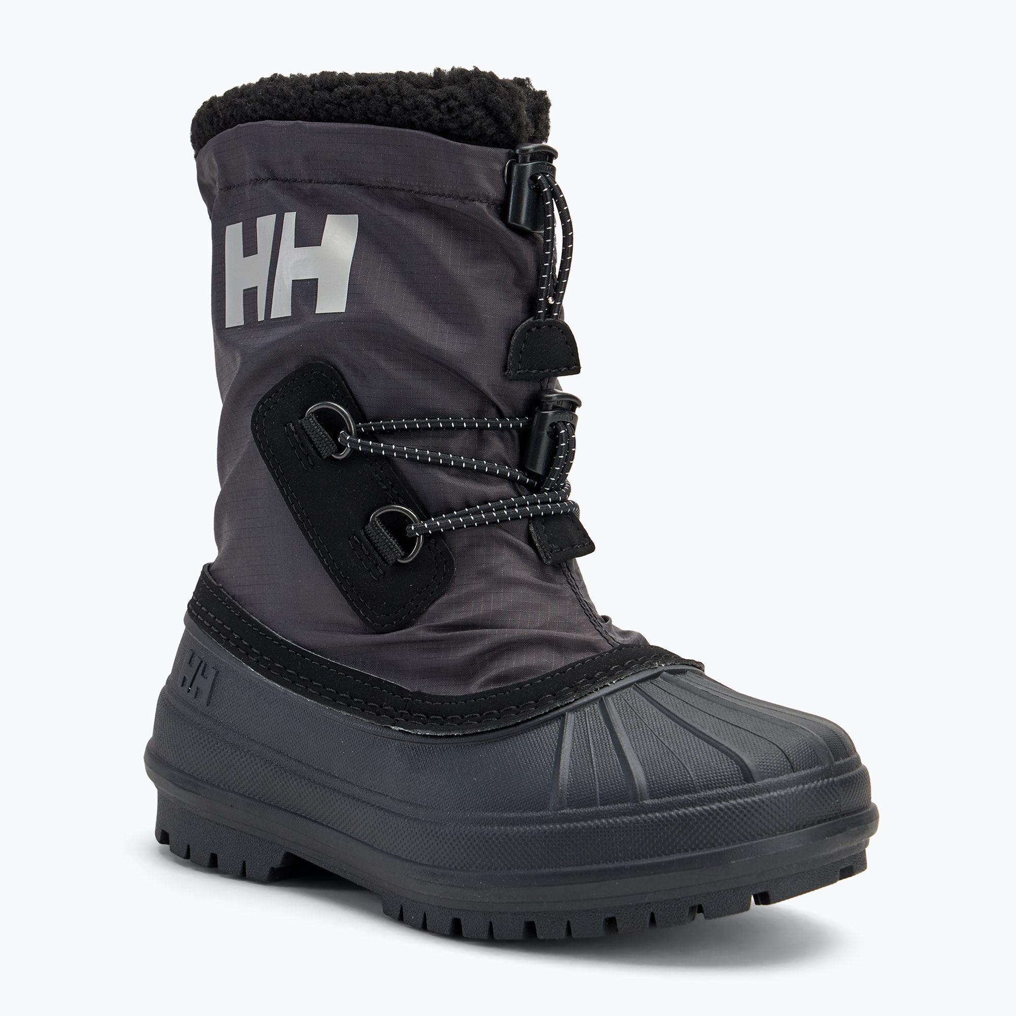 Śniegowce dziecięce Helly Hansen Jk Varanger Insulated black/light grey 