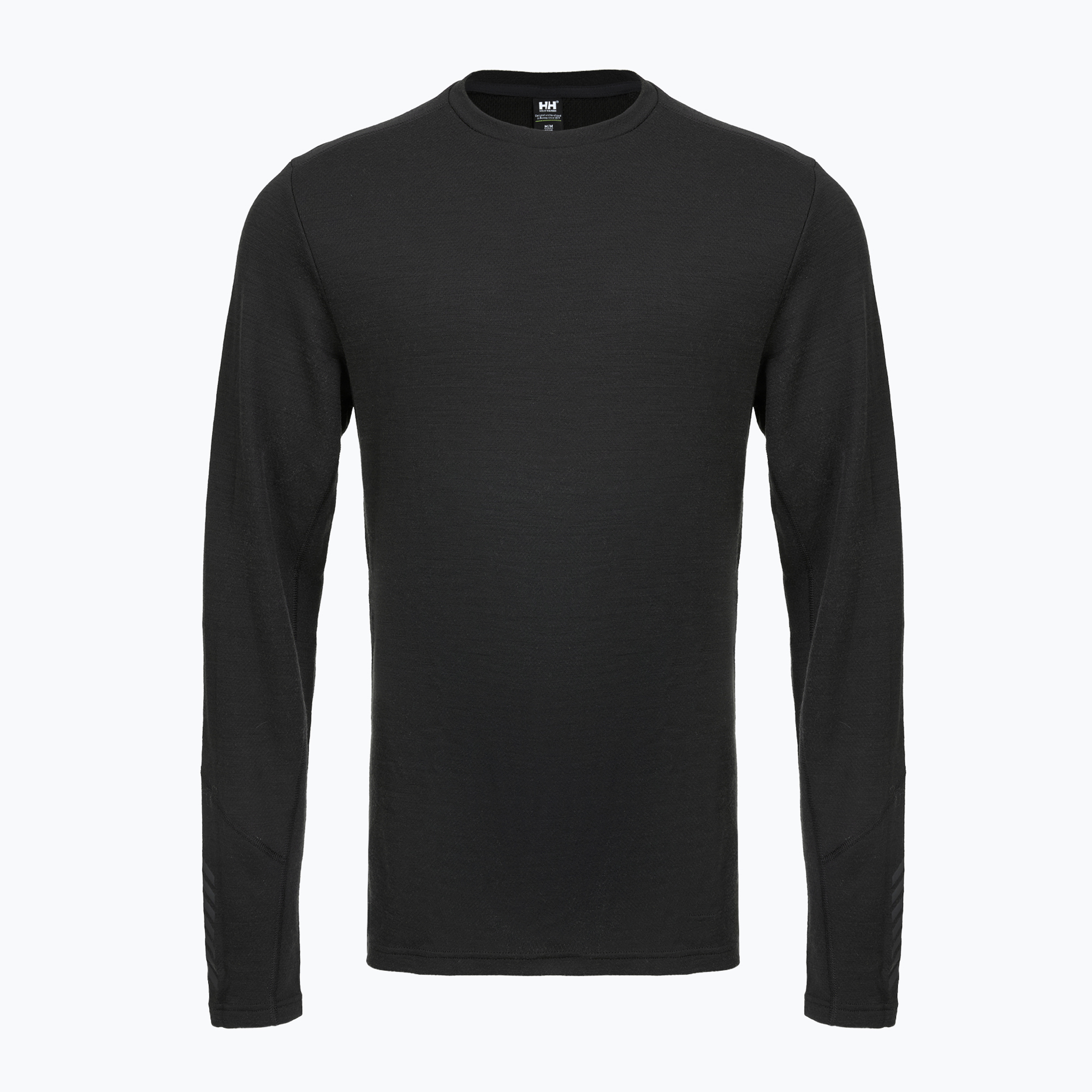Pánska termoakčná mikina Helly Hansen Lifa Merino Midweight Crew black