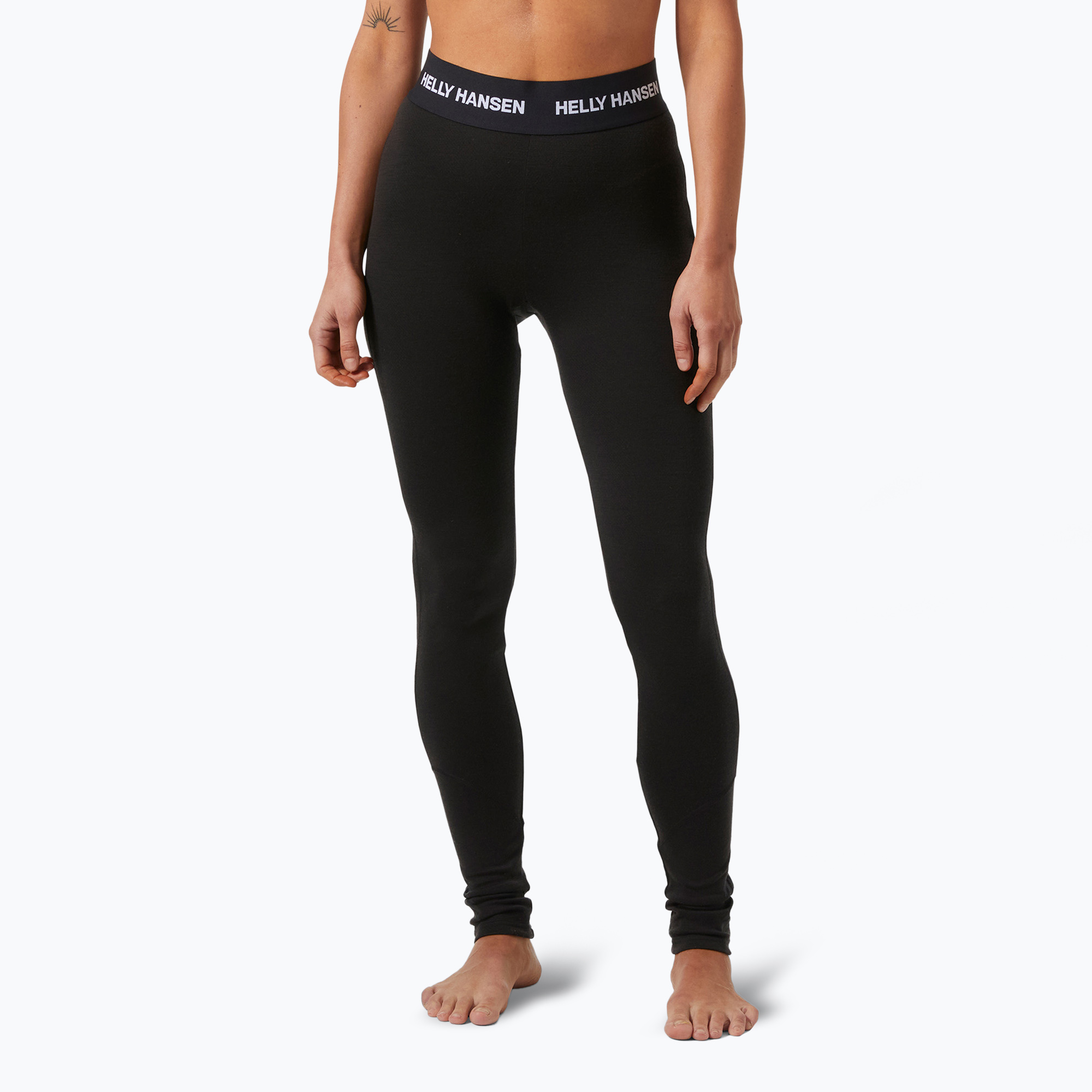 Dámske termo nohavice Helly Hansen Lifa Merino Midweight black
