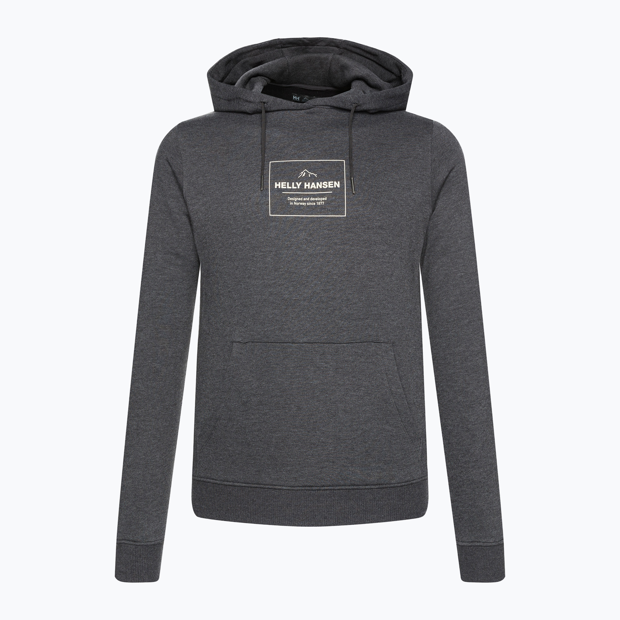 Bluza męska Helly Hansen F2F Organic Cotton Hoodie ebony melange 