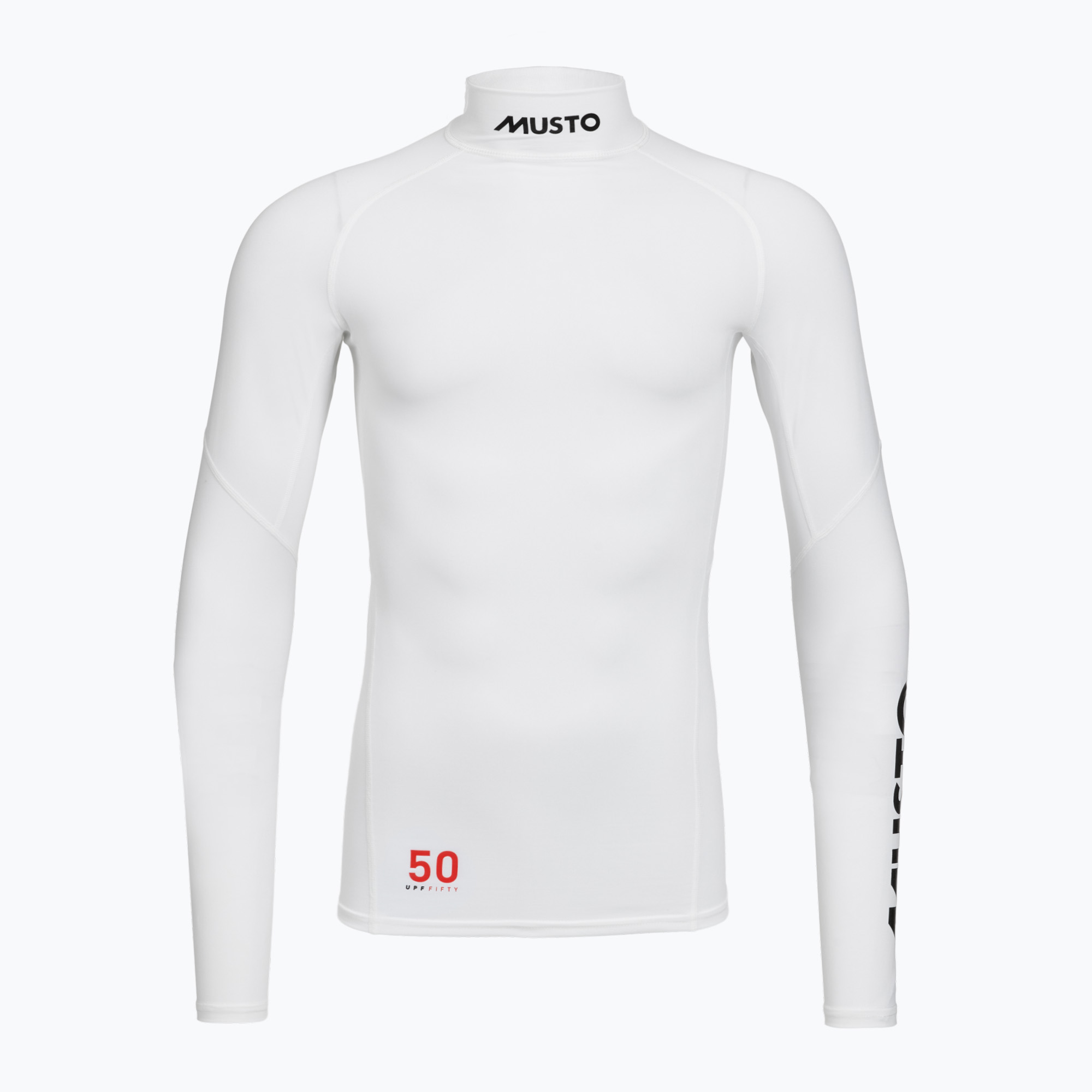 Мъжка блуза с дълъг ръкав за плуване Musto Championship Rash Guard white