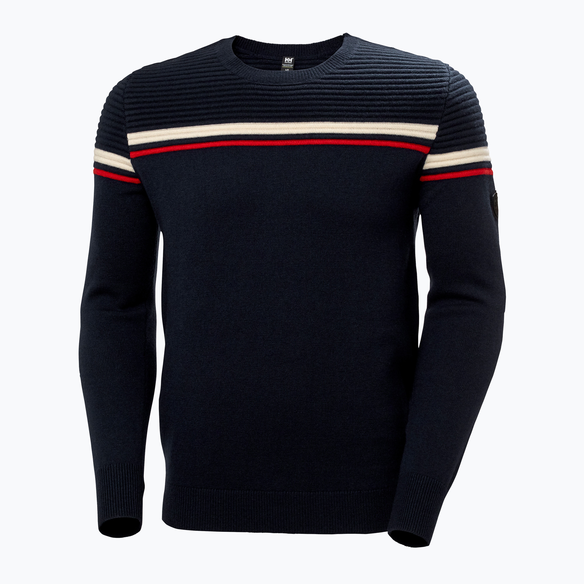Men's Helly Hansen Carv Knitted navy jumper (S)