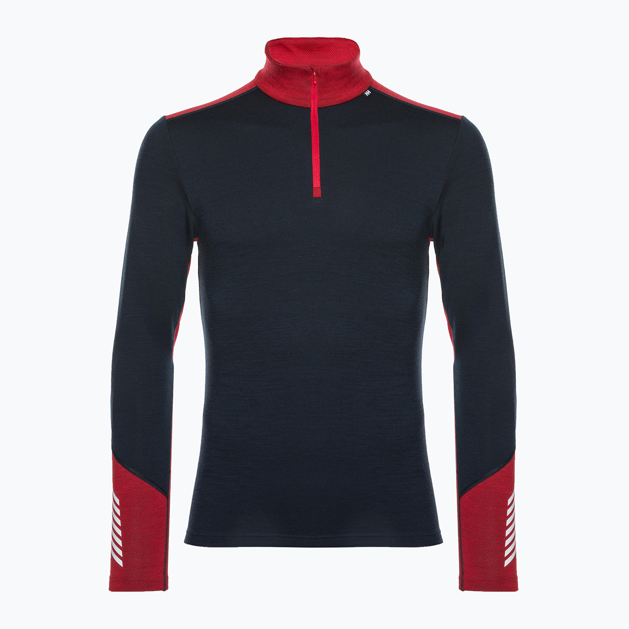 Мъжка термоактивна блуза Helly Hansen Lifa Merino Midweight 1/2 Zip navy