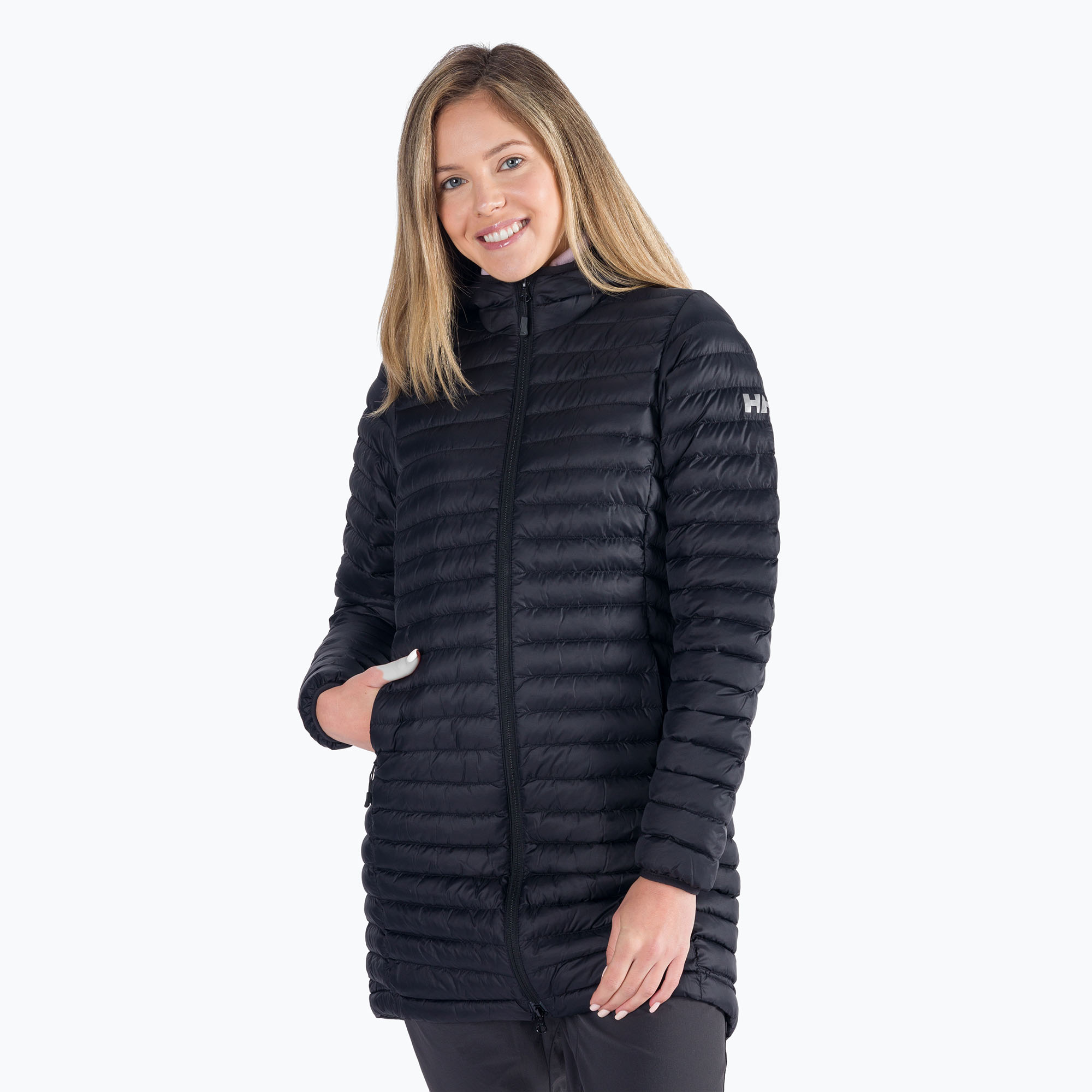 Płaszcz puchowy damski Helly Hansen Sirdal Long Insulator black 