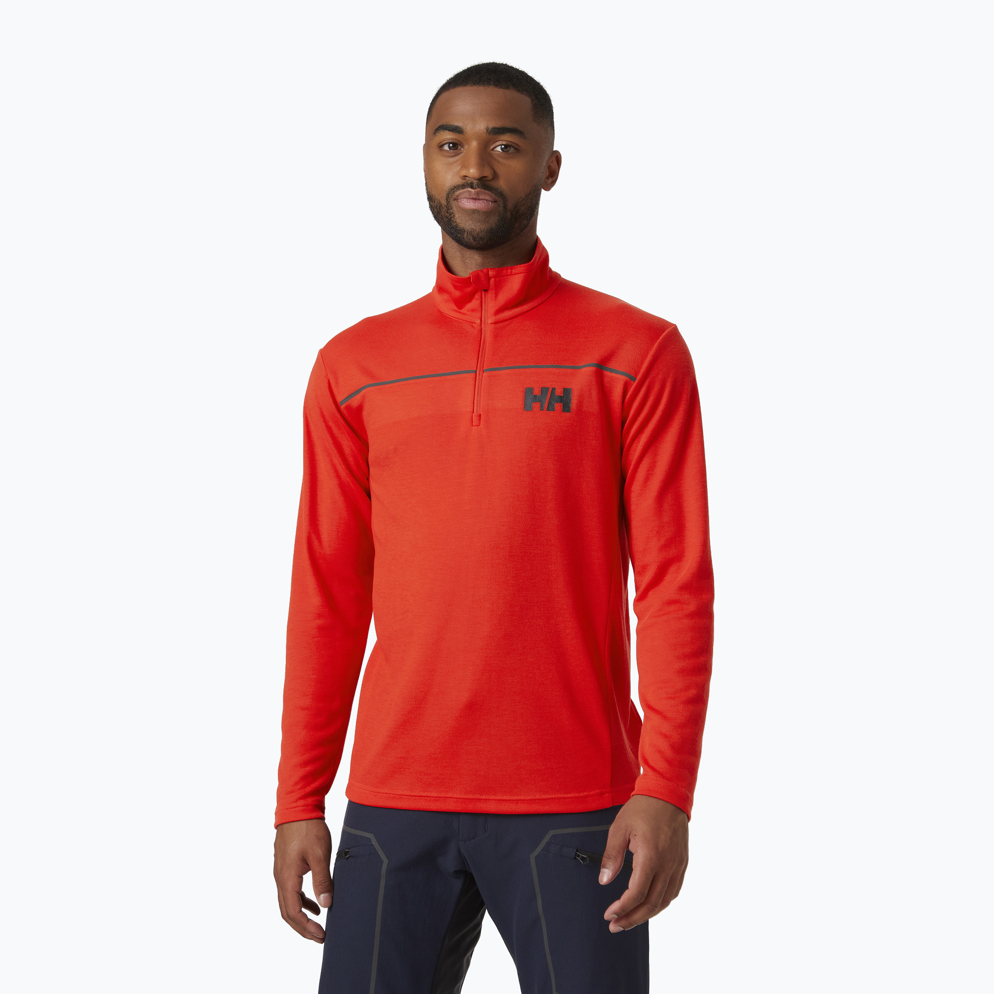 Bluza żeglarska męska Helly Hansen Hp 1/2 Zip Pullover alert red 