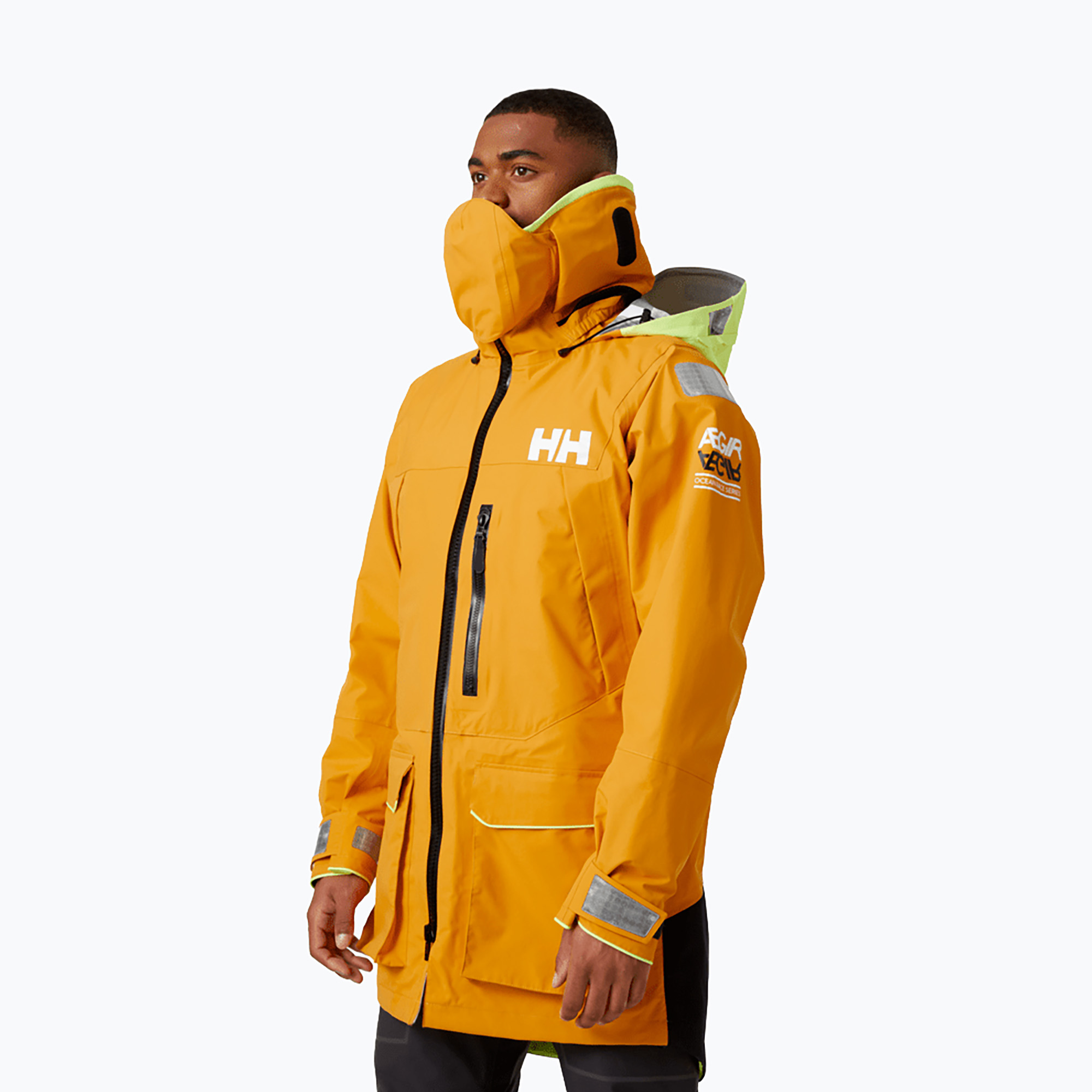 Kurtka żeglarska męska Helly Hansen Aegir Ocean cloudberry 