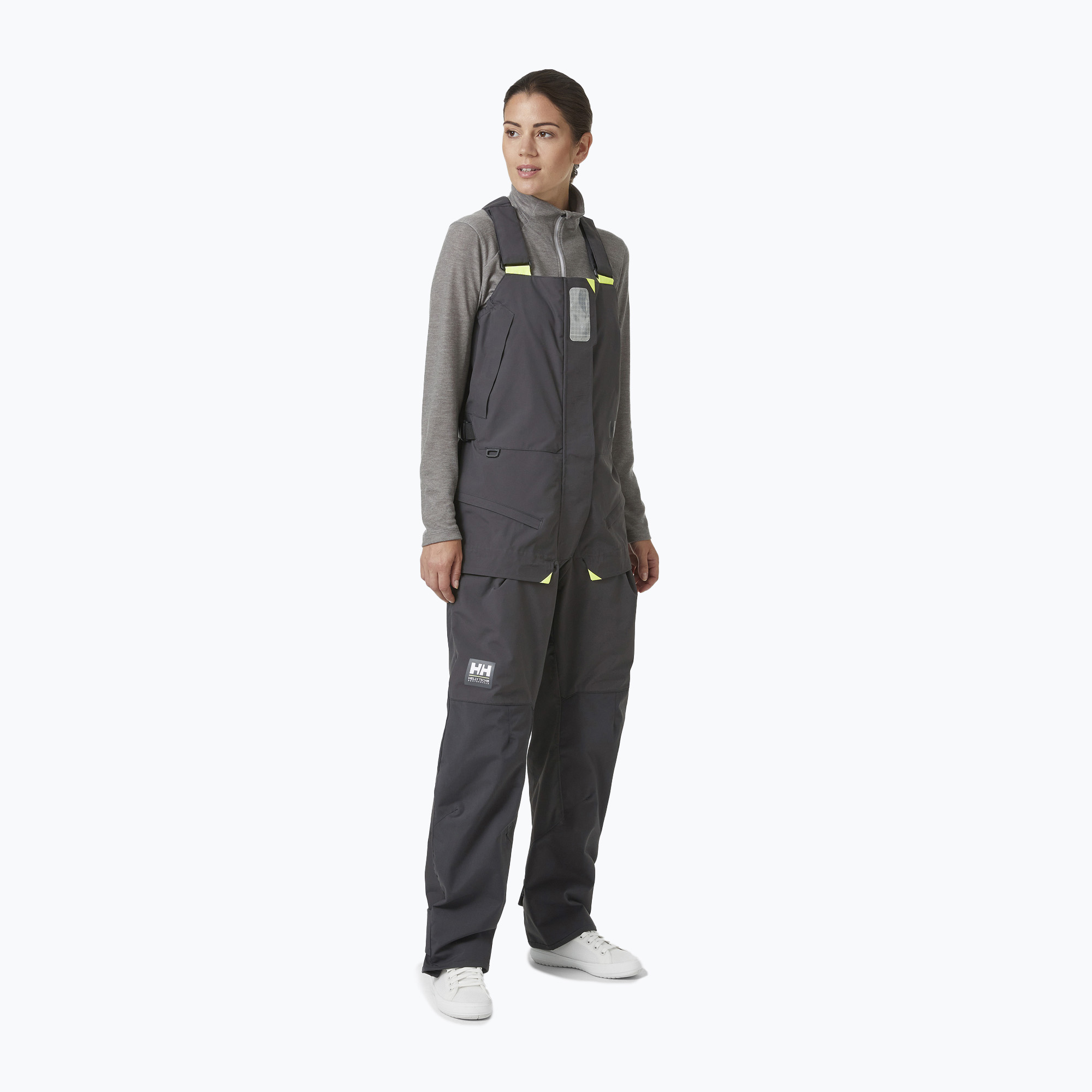 Spodnie żeglarskie damskie Helly Hansen Skagen Offshore Bib ebony 
