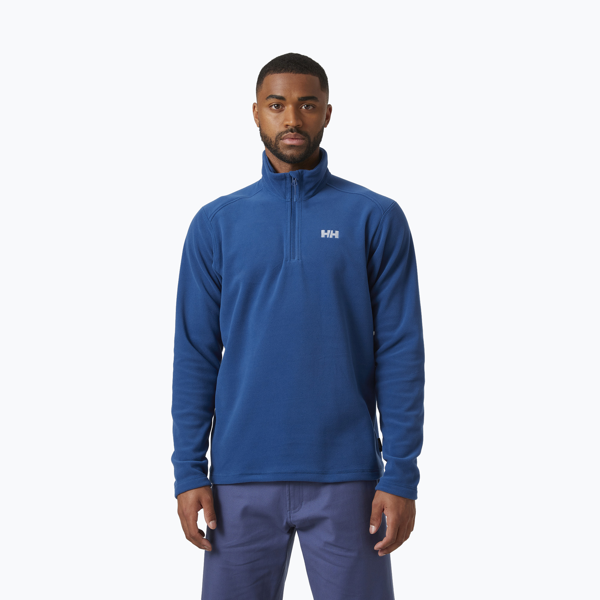 Helly Hansen men's Daybreaker 1/2 Zip fleece sweatshirt blue 50844_606