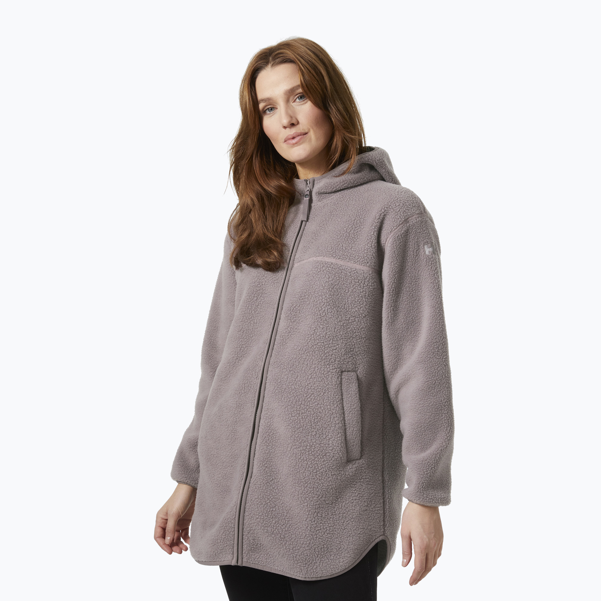Bluza damska Helly Hansen Maud Pile sparrow grey 
