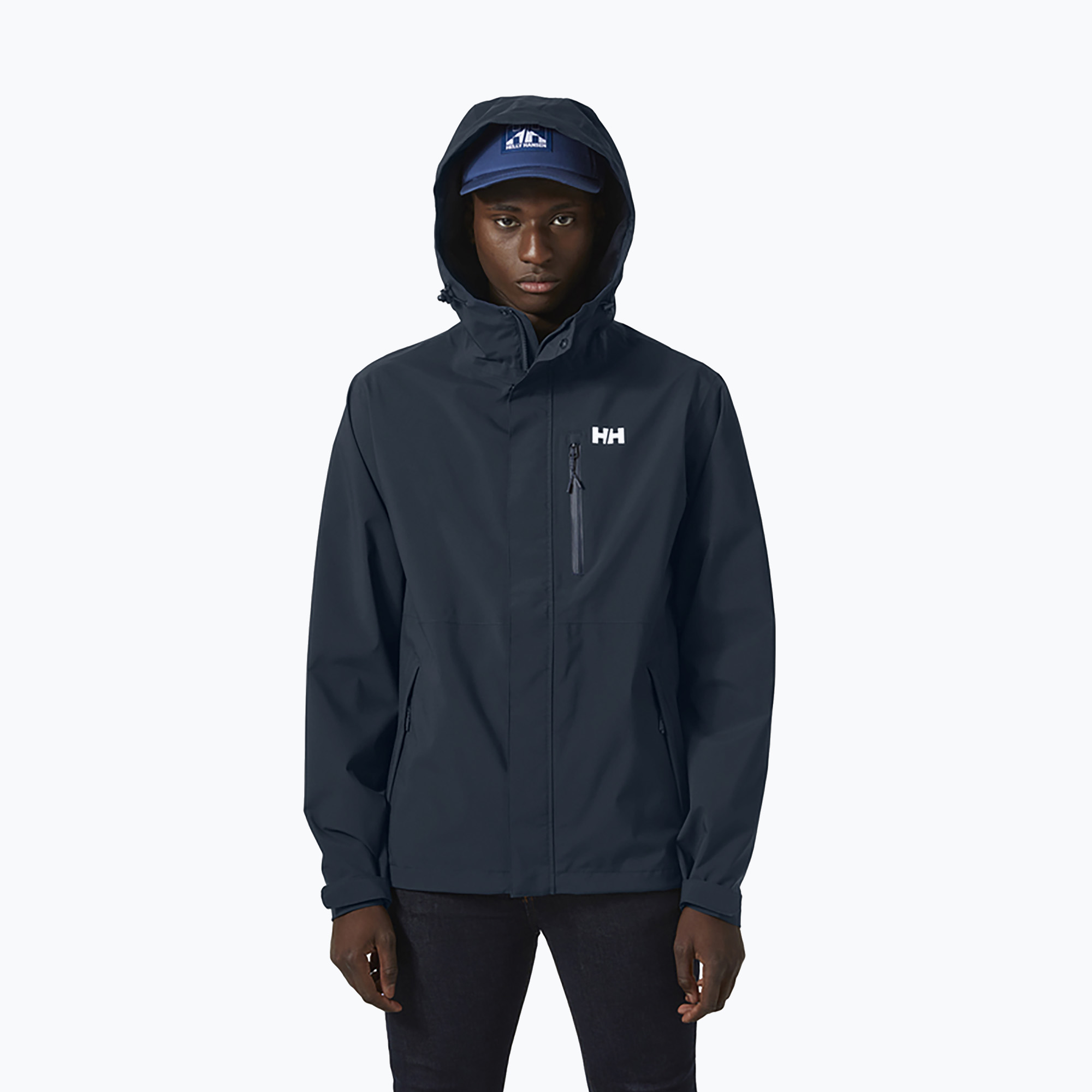Kurtka przeciwdeszczowa męska Helly Hansen Juell Storm navy 