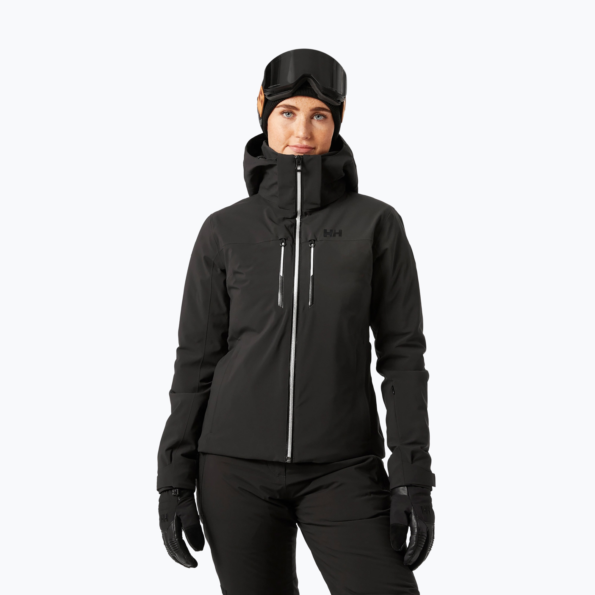 Дамско скиорско яке Helly Hansen Alphelia Lifaloft black