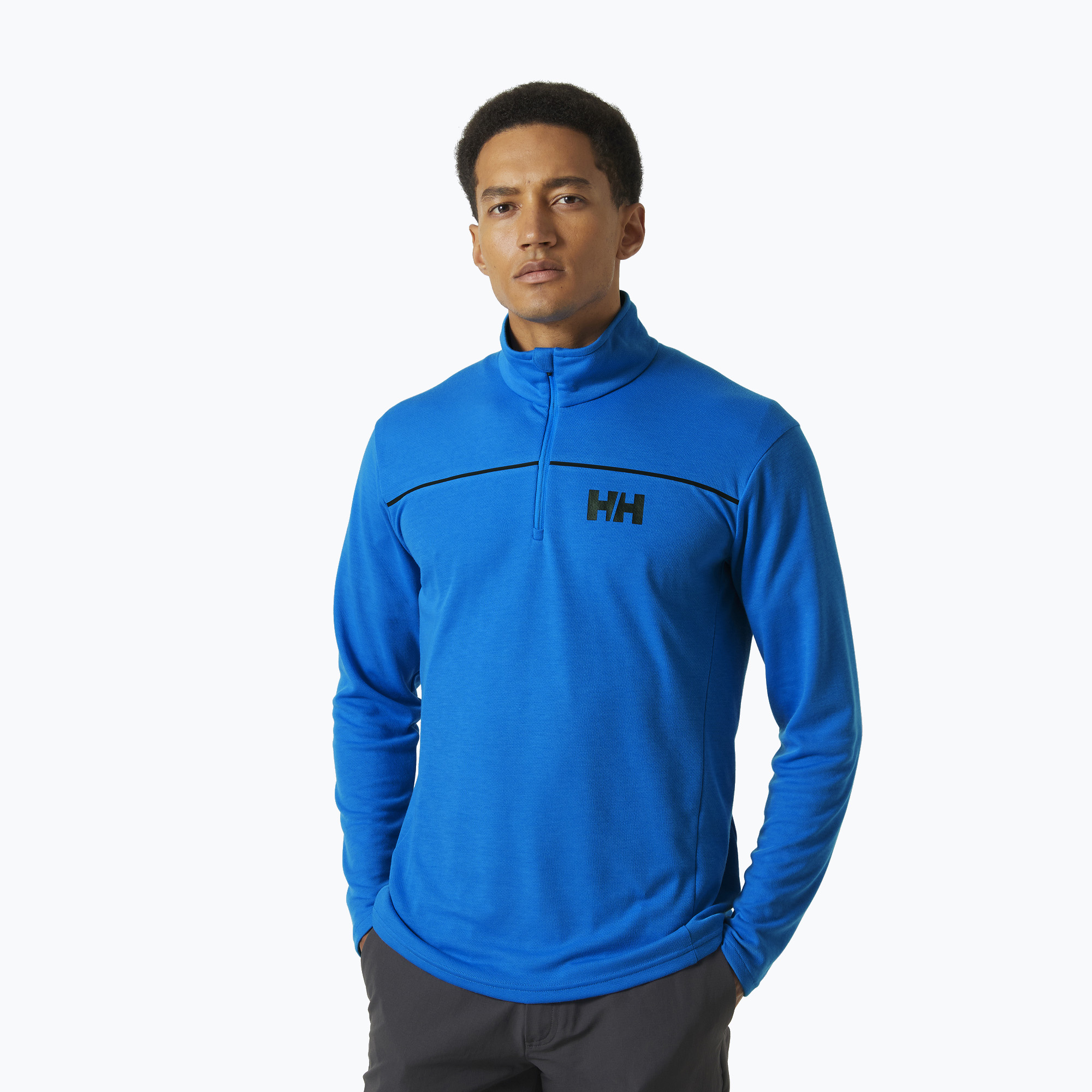 Bluza żeglarska męska Helly Hansen Hp 1/2 Zip Pullover electric blue 