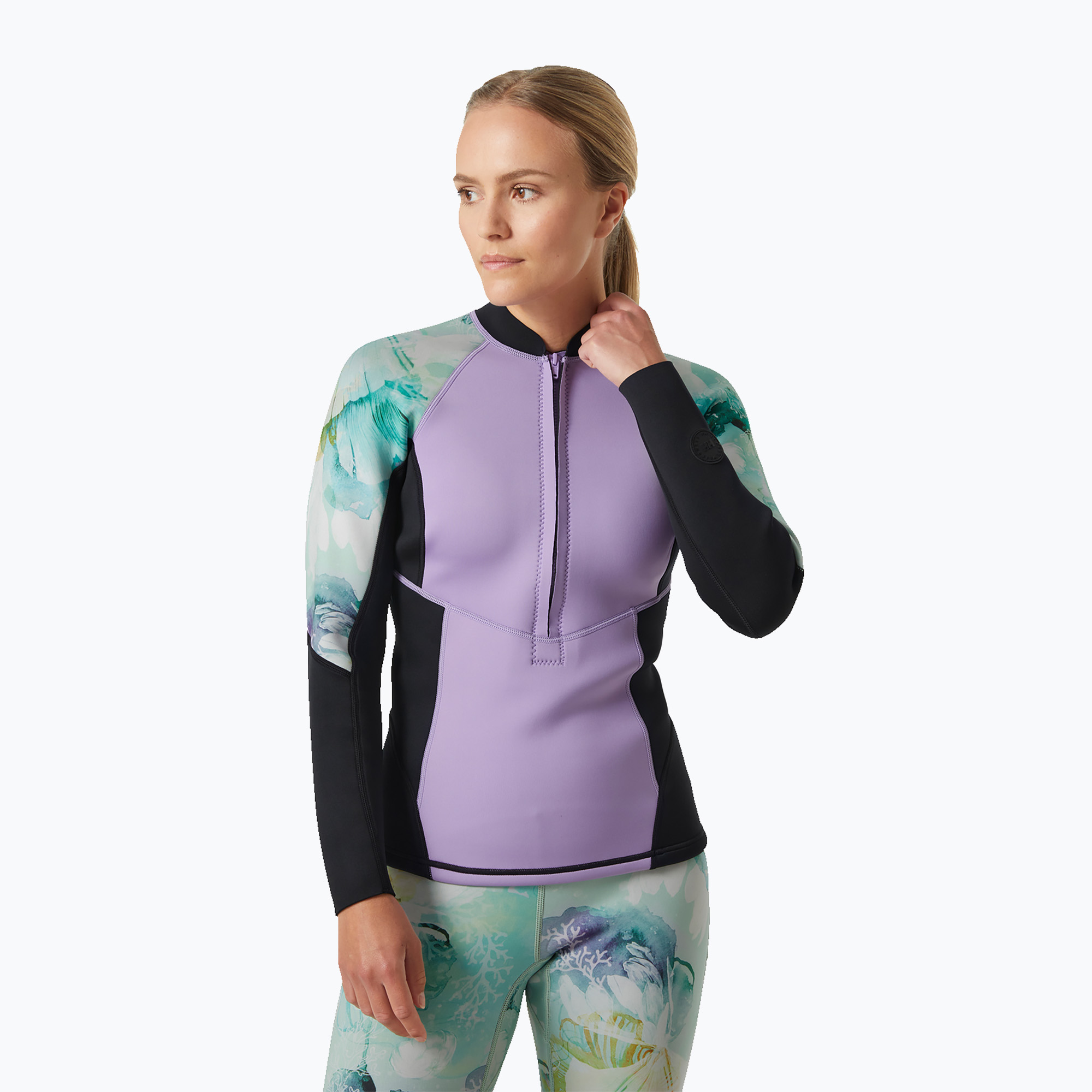 Kurtka neoprenowa damska Helly Hansen Waterwear 2.0 2 mm jade esra 