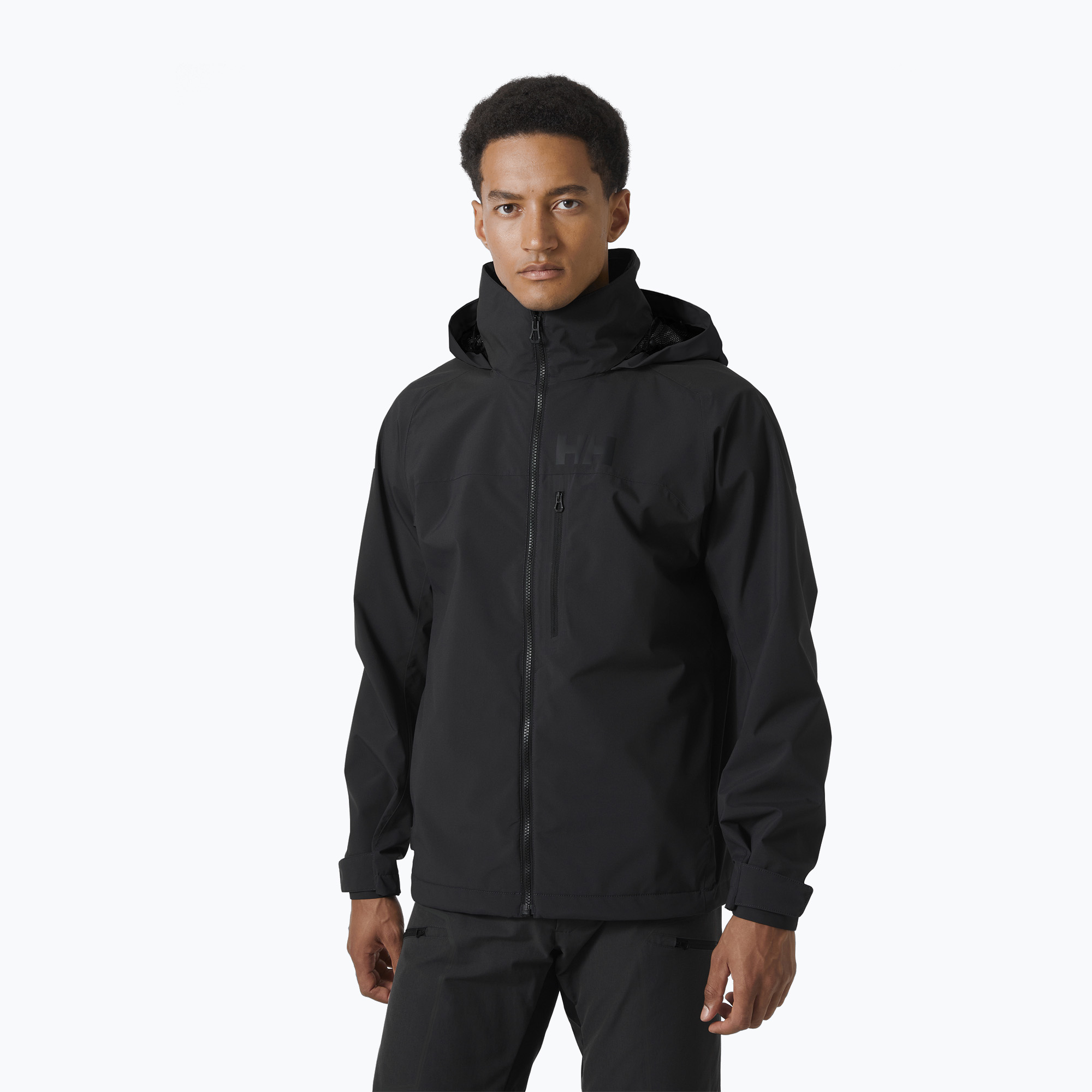 Kurtka żeglarska męska Helly Hansen HP Racing Hooded ebony 