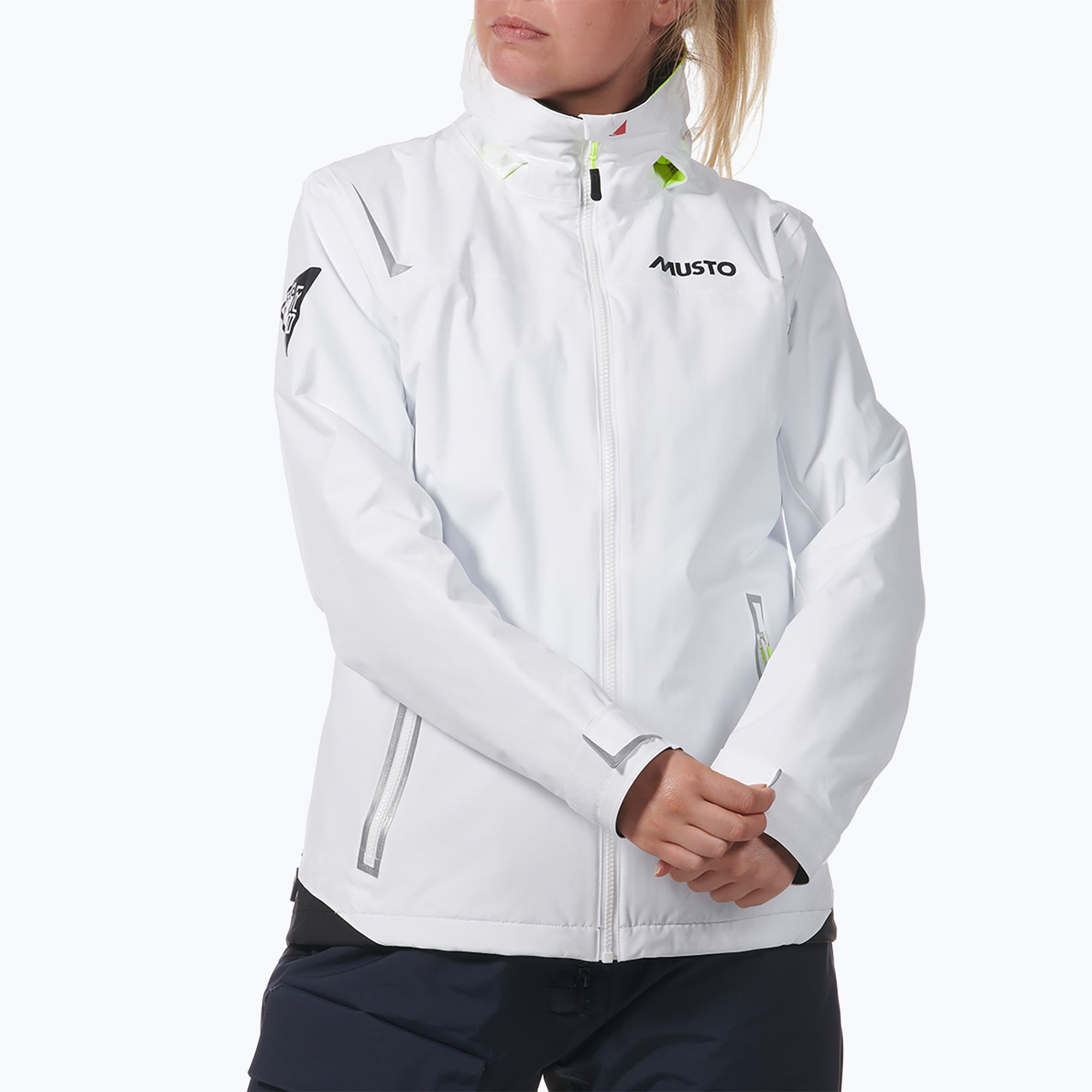 Kurtka żeglarska damska Musto BR1 Solent white 