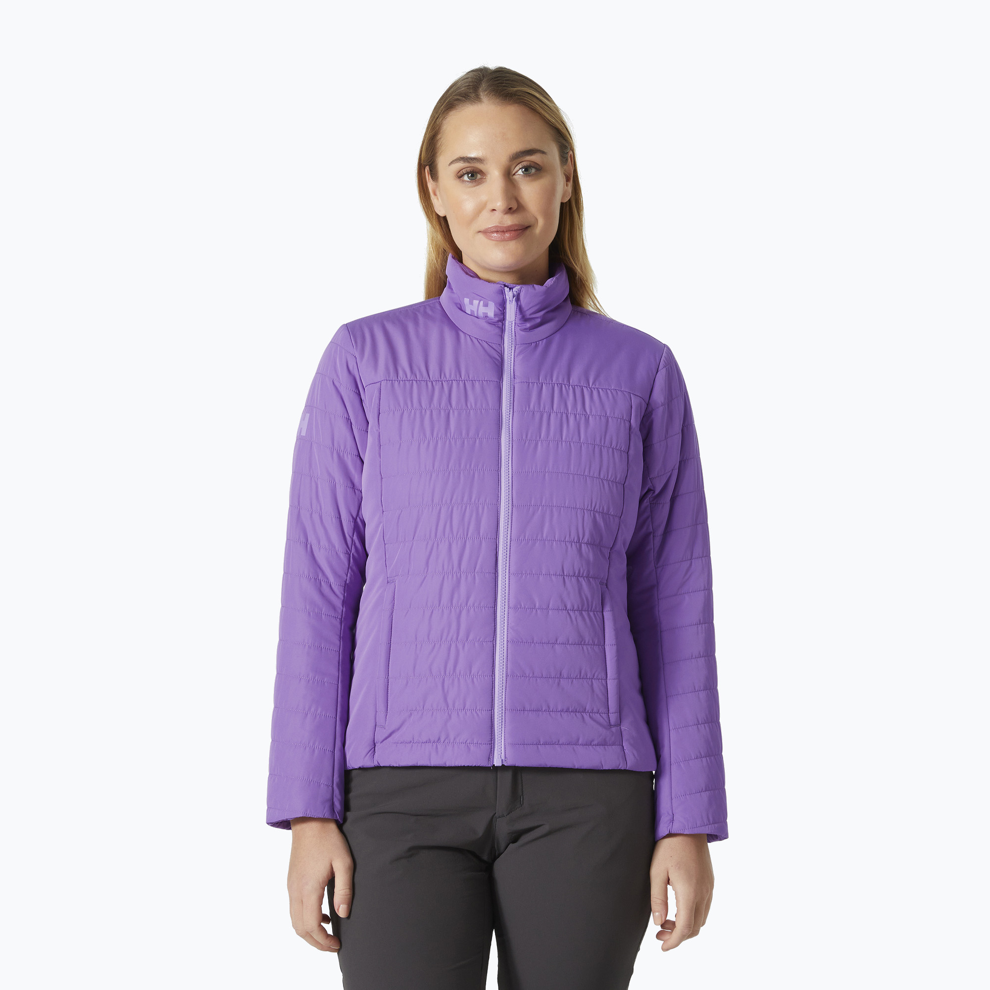 Kurtka żeglarska damska Helly Hansen Crew Insulator 2.0 electric purple electric purple 