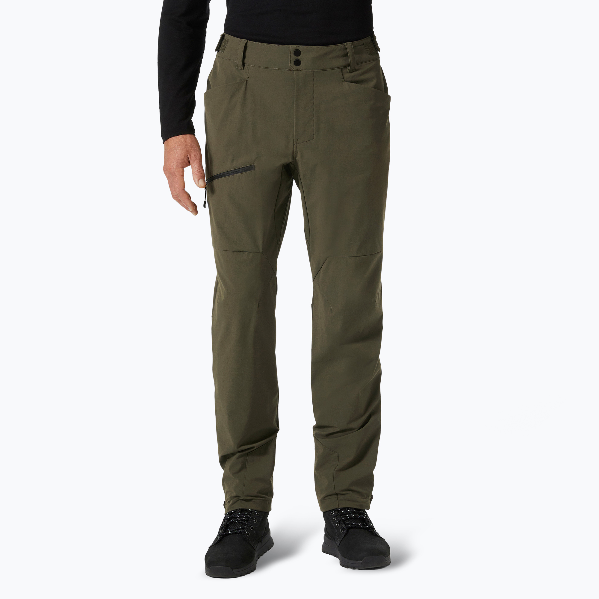Spodnie softshell męskie Helly Hansen Blaze Softshell utility green 