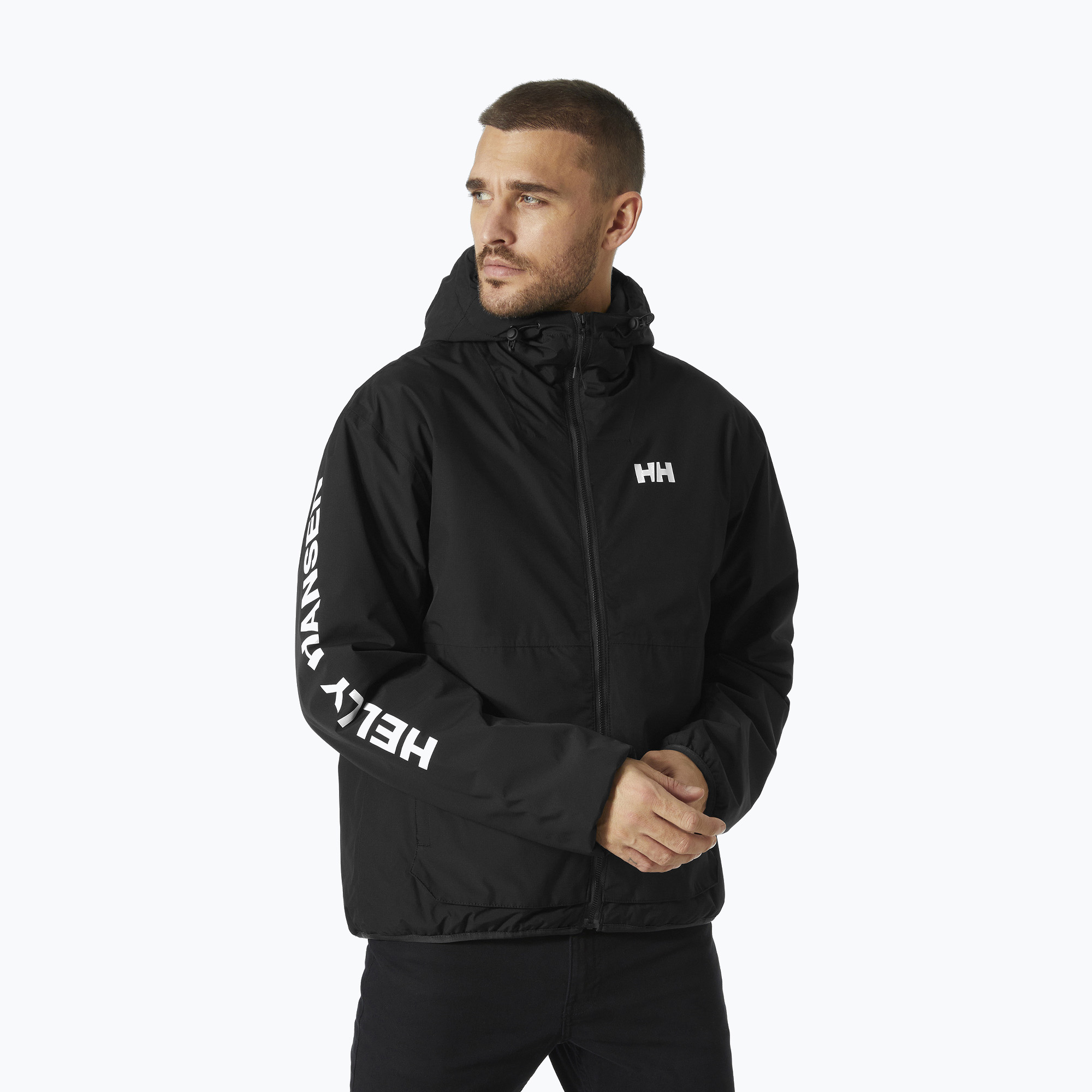 Kurtka przeciwdeszczowa męska Helly Hansen Ervik Ins Rain black 