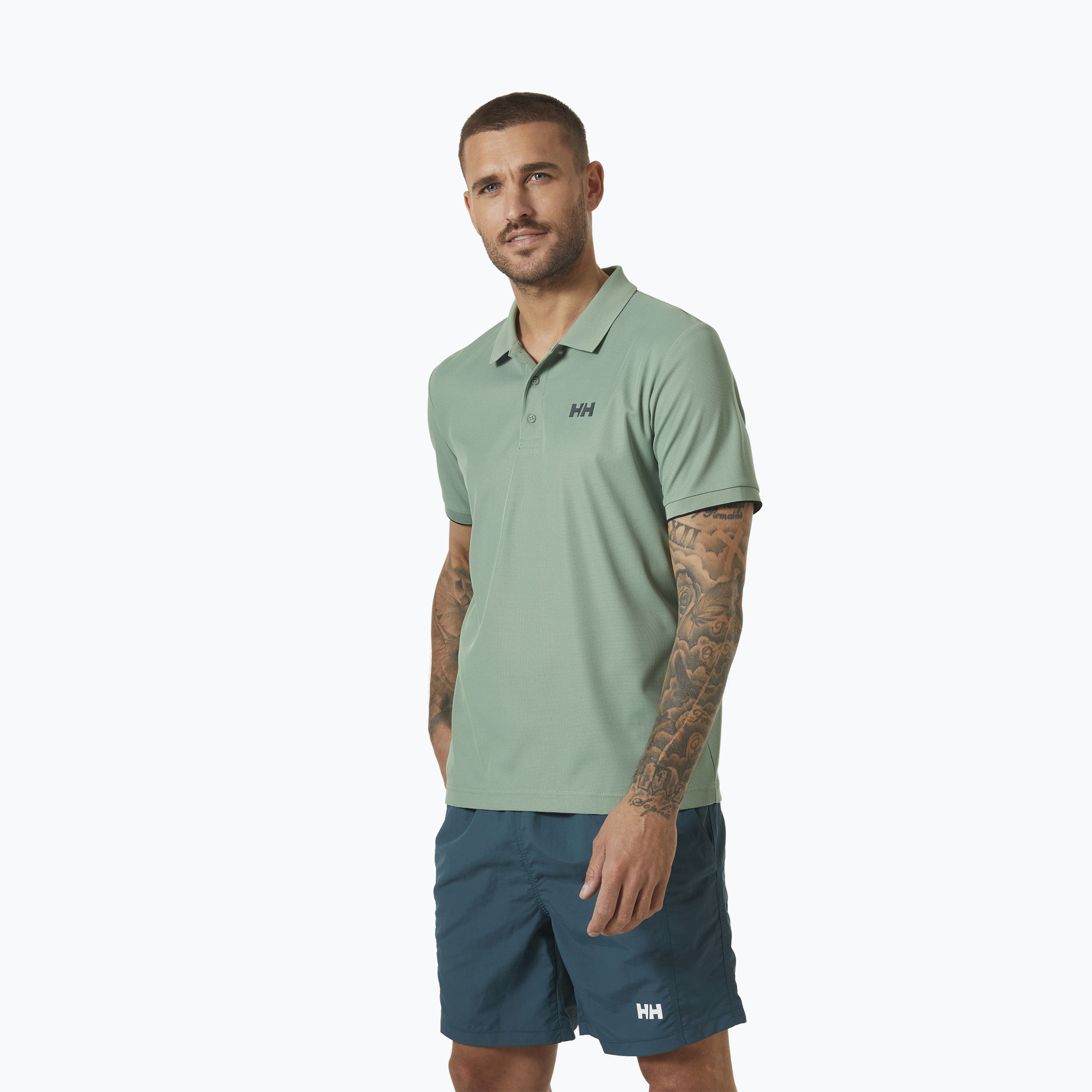 Koszulka polo męska Helly Hansen Ocean Polo cactus 