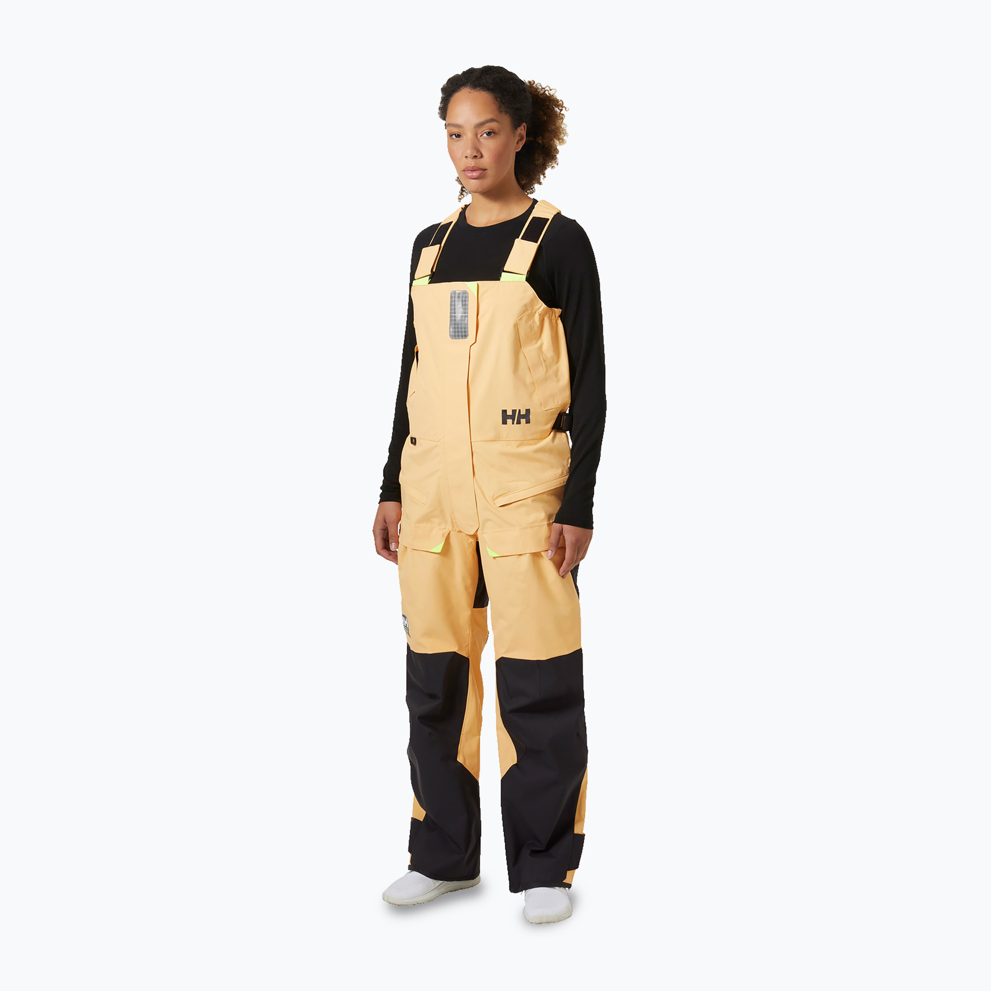 Dámske nohavice Helly Hansen Skagen Offshore Bib orange sorbet (Skagen Offshore Bib 34256_316)