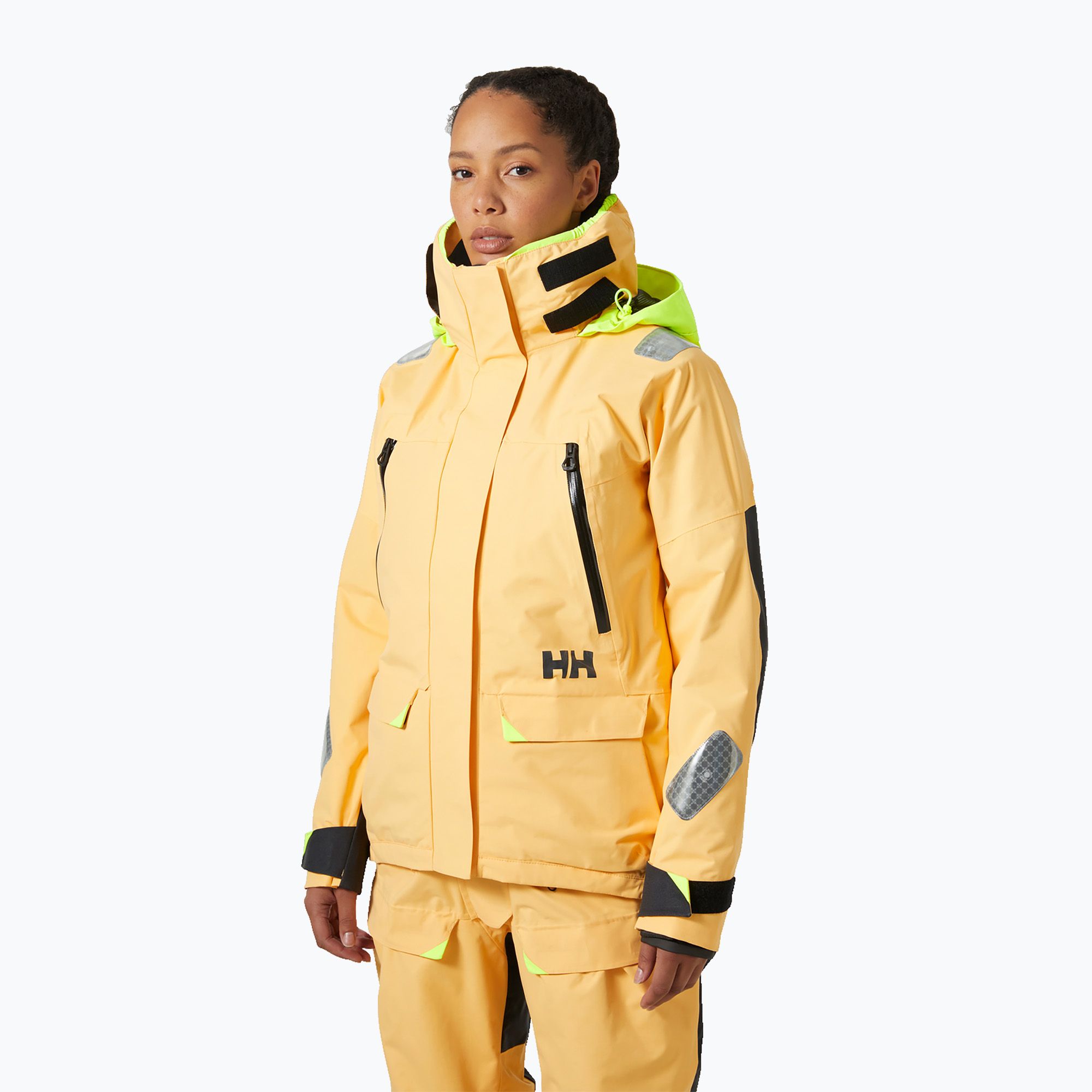 Kurtka żeglarska damska Helly Hansen Skagen Offshore miami peach 