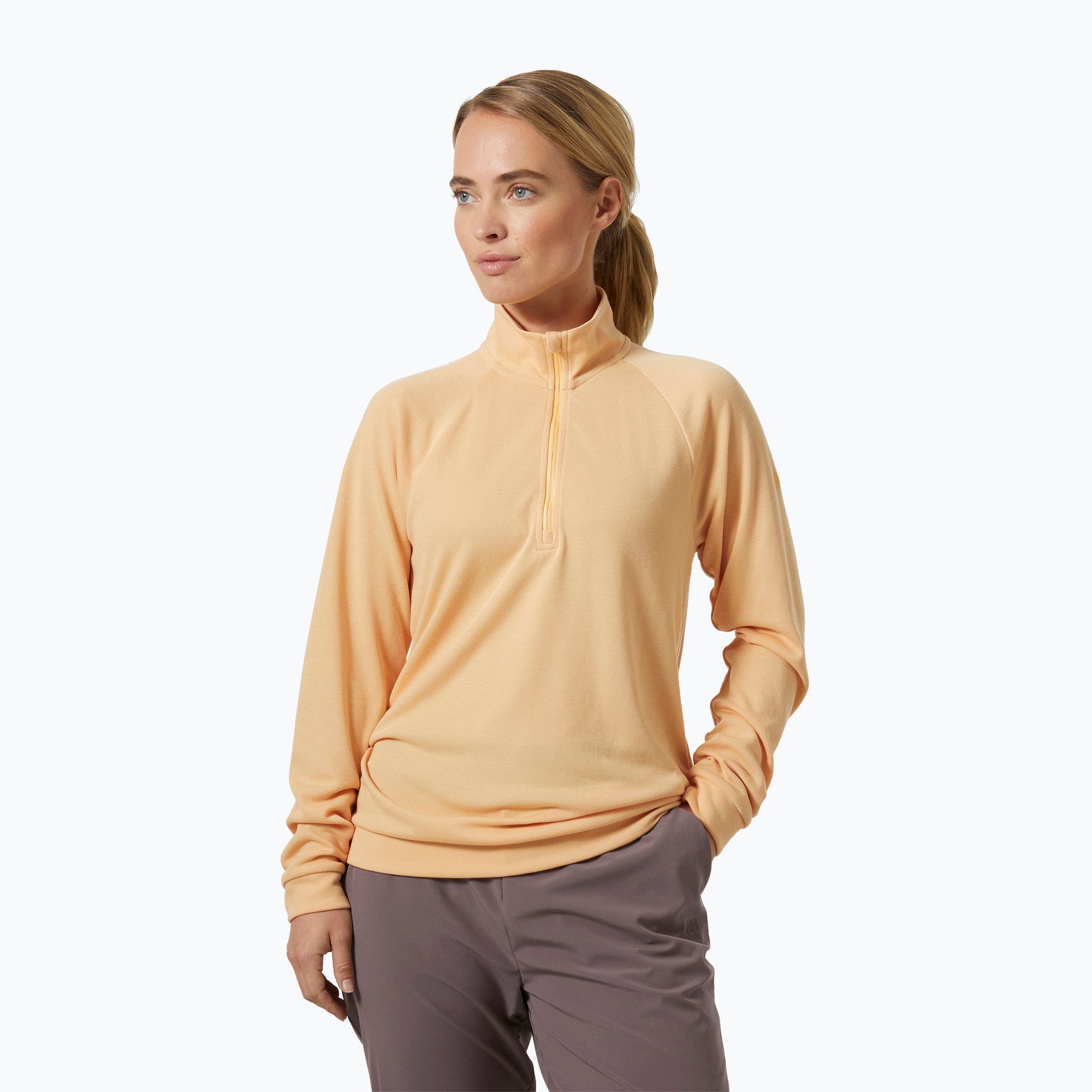 Bluza żeglarska damska Helly Hansen Inshore 1/2 Zip miami peach 