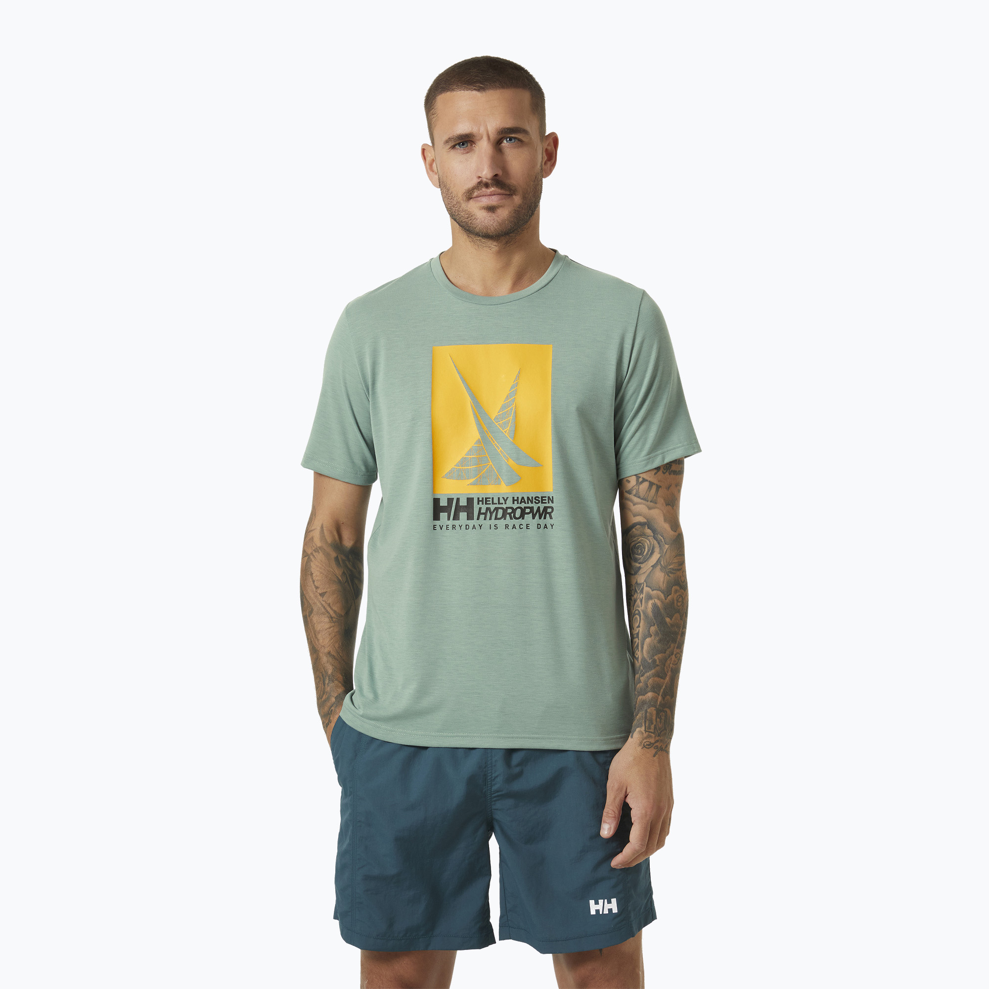 Koszulka męska Helly Hansen HP Race Graphic cactus 