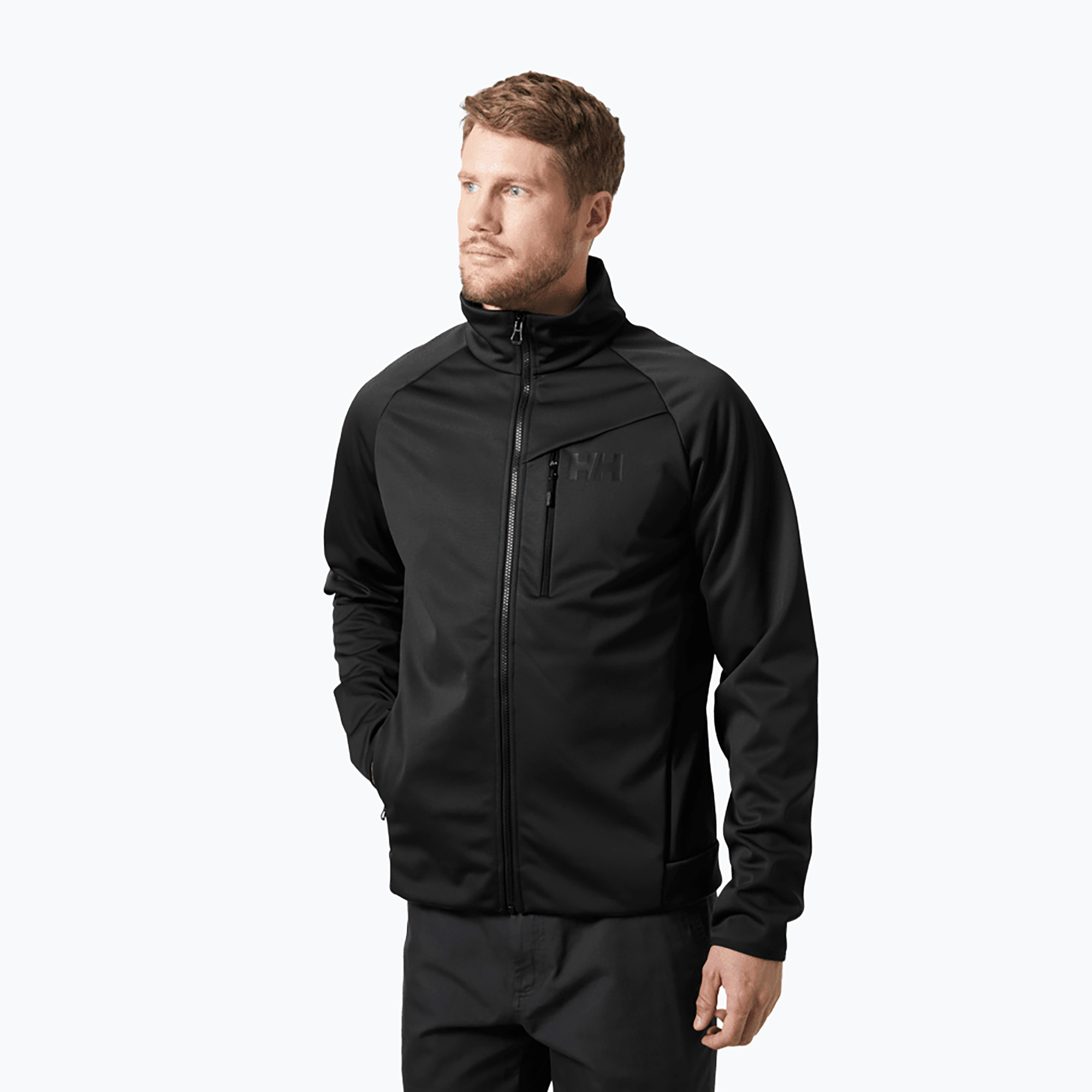 Bluza żeglarska męska Helly Hansen Hp Windproof Fleece 2.0 ebony 
