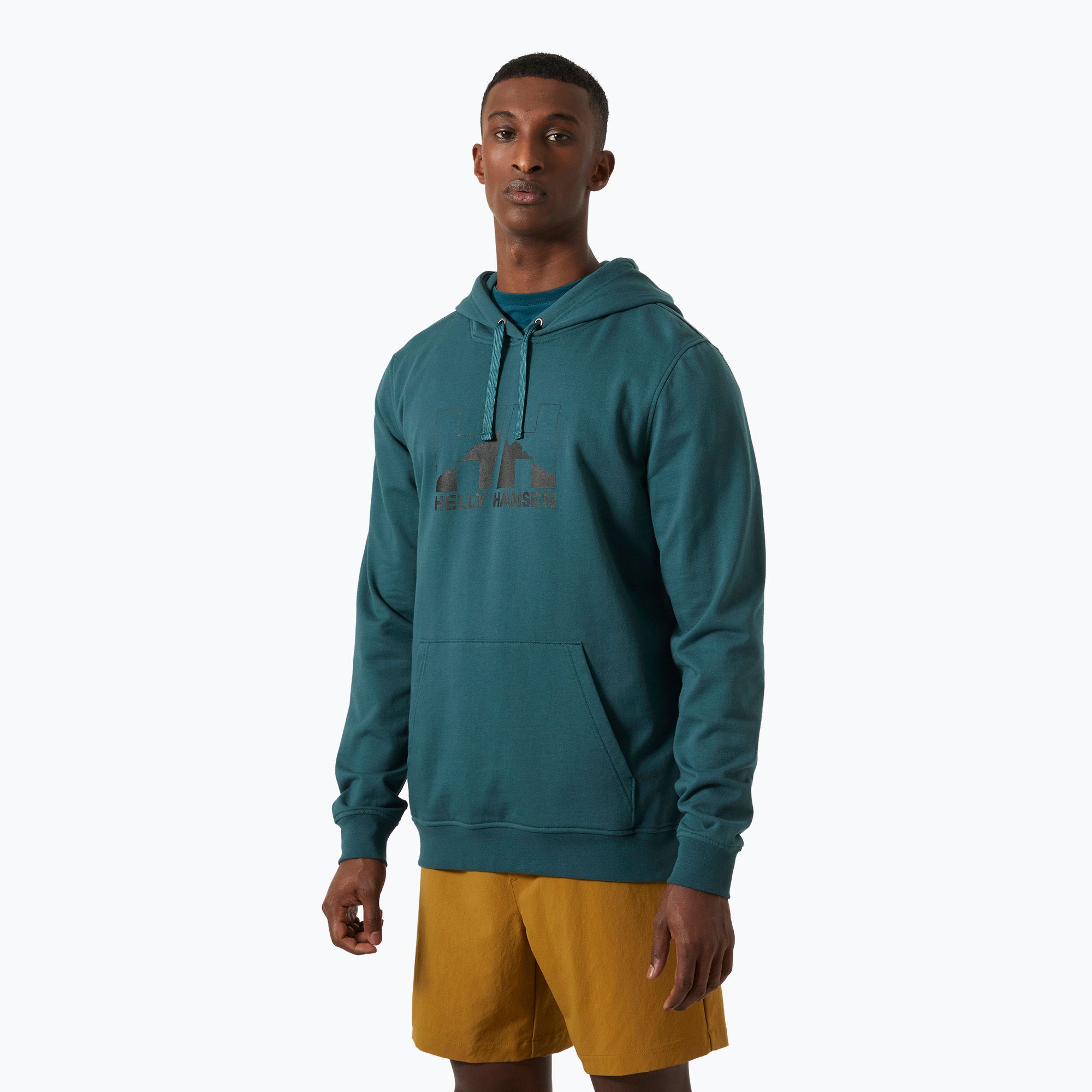 Bluza męska Helly Hansen Nord Graphic Pull Over Hoodie dark creek 
