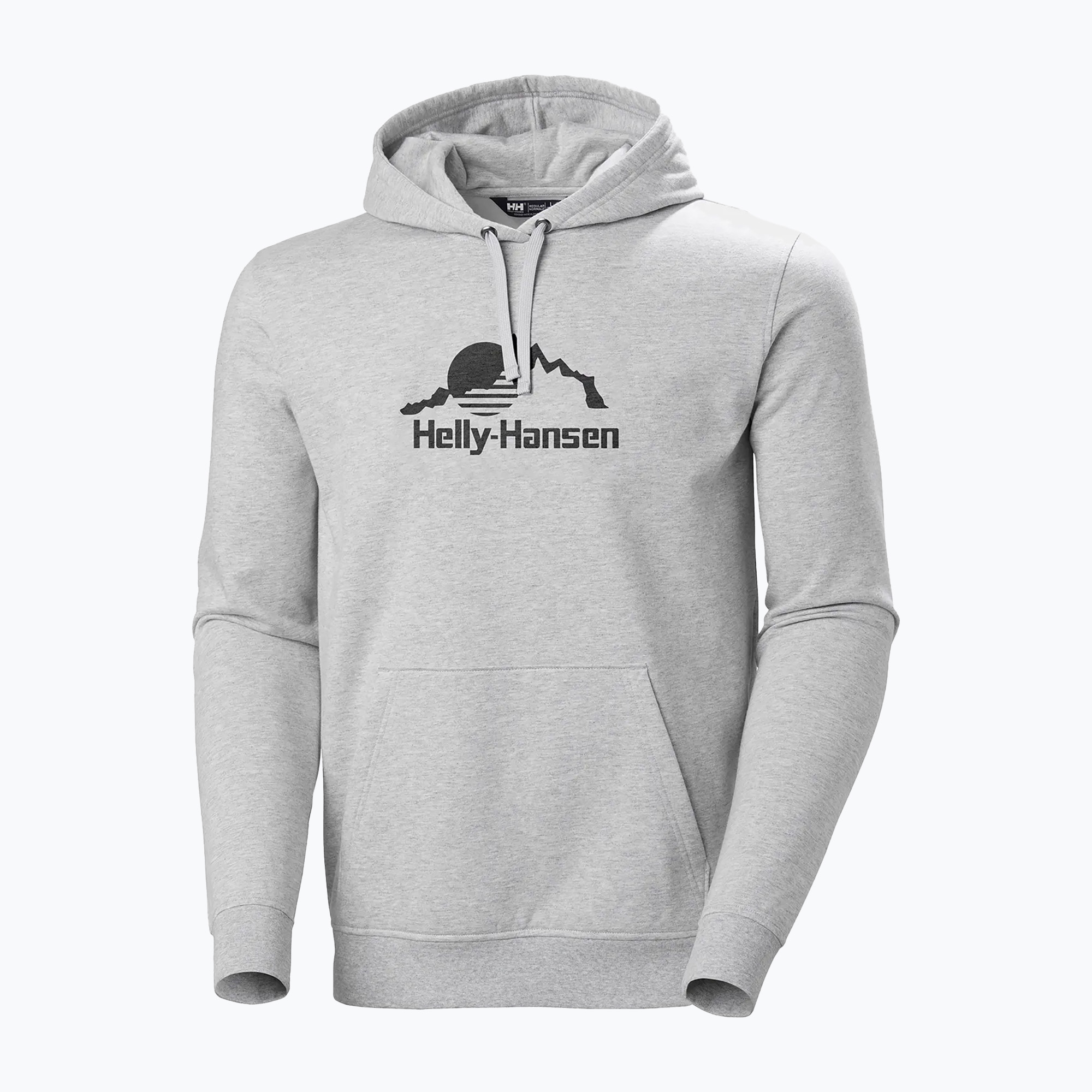 Pánska mikina Helly Hansen Nord Graphic Pull Over Hoodie šedá (Nord Graphic Pullover Hoodie 62975_952)