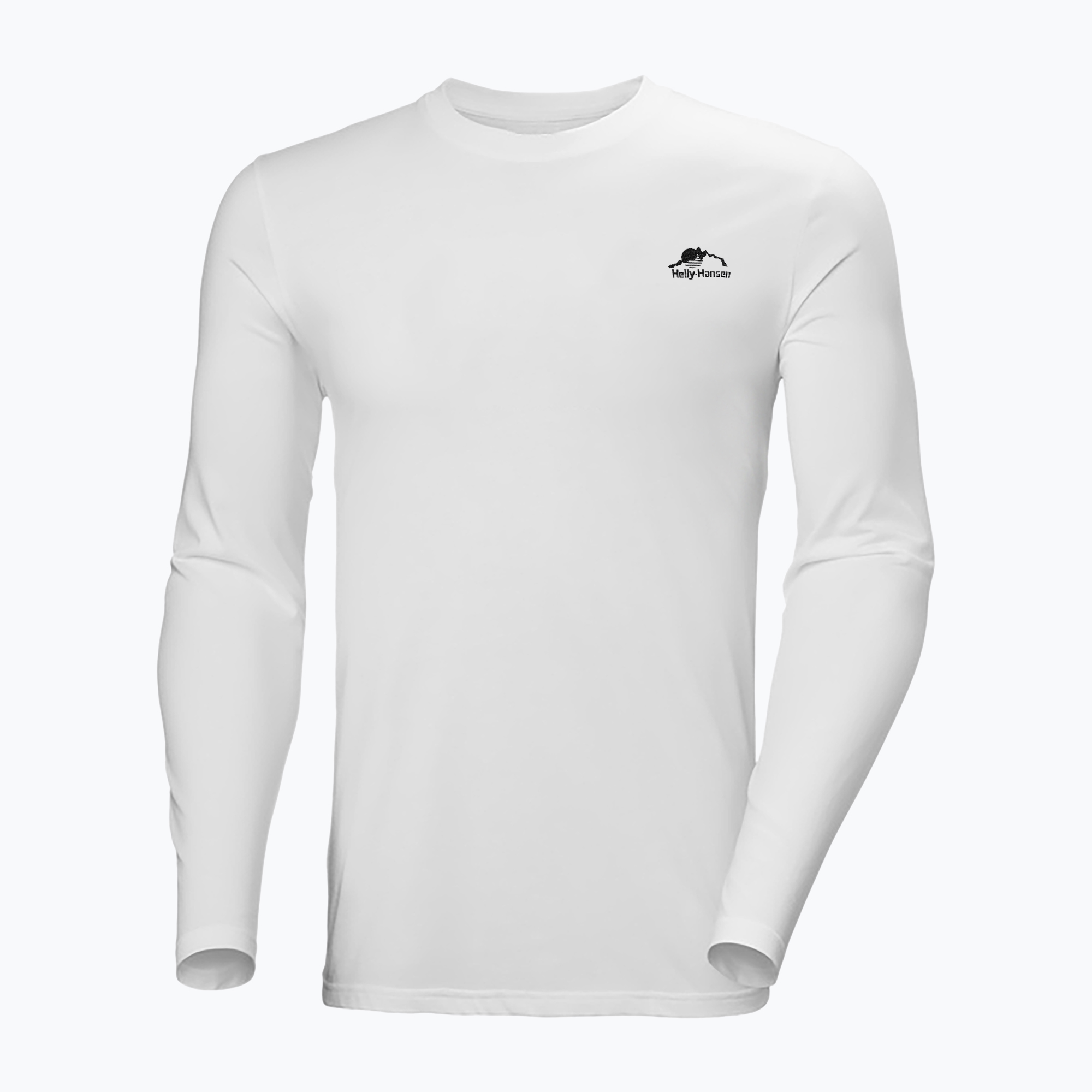 Longsleeve trekkingowy męski Helly Hansen Nord Graphic white 