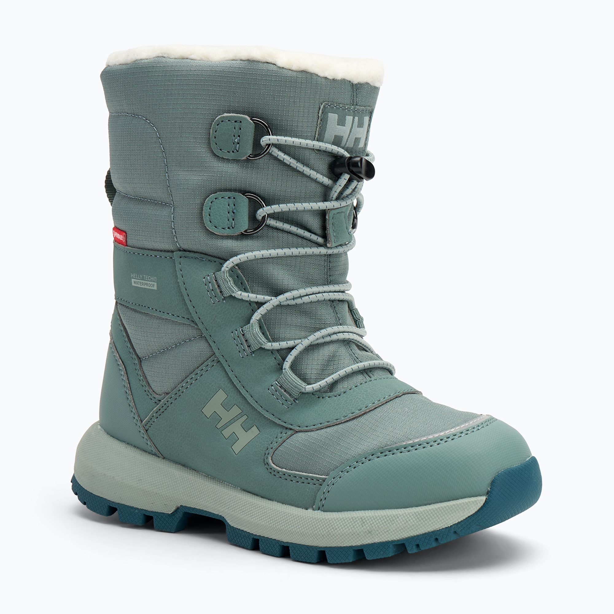 Śniegowce dziecięce Helly Hansen Jk Silverton Boot HellyTech cactus/green mist 