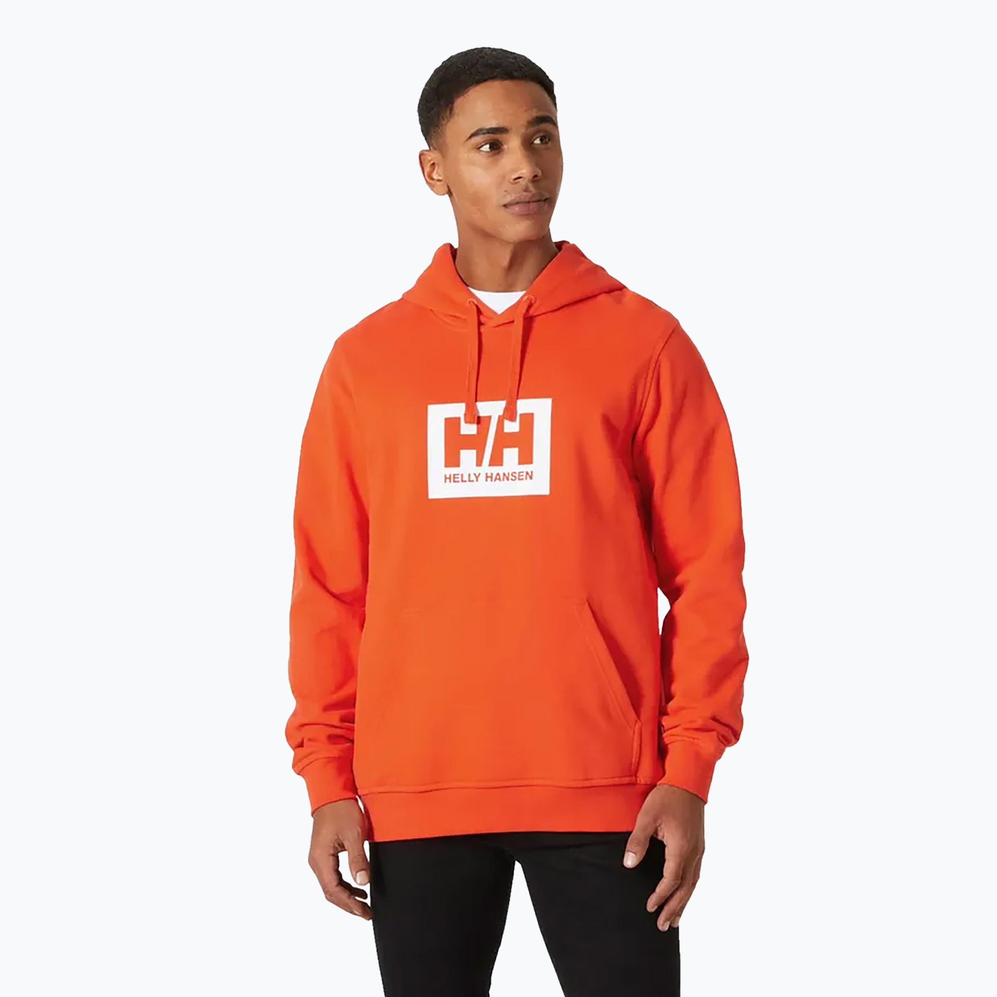 Pánska mikina Helly Hansen Hh Box cherry tomato (HH Box Hoodie 53289_147)