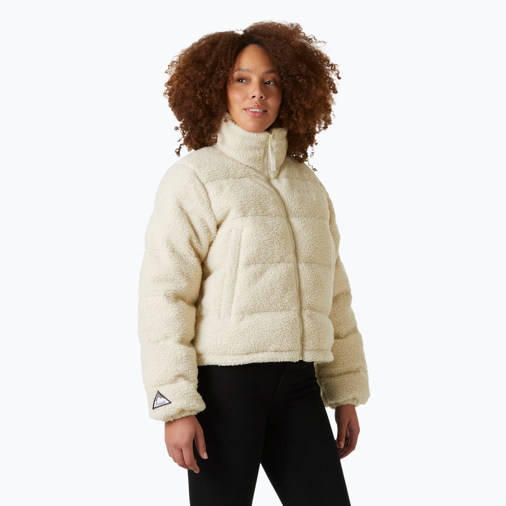 Kurtka damska Helly Hansen Yu Teddy Pile cream 